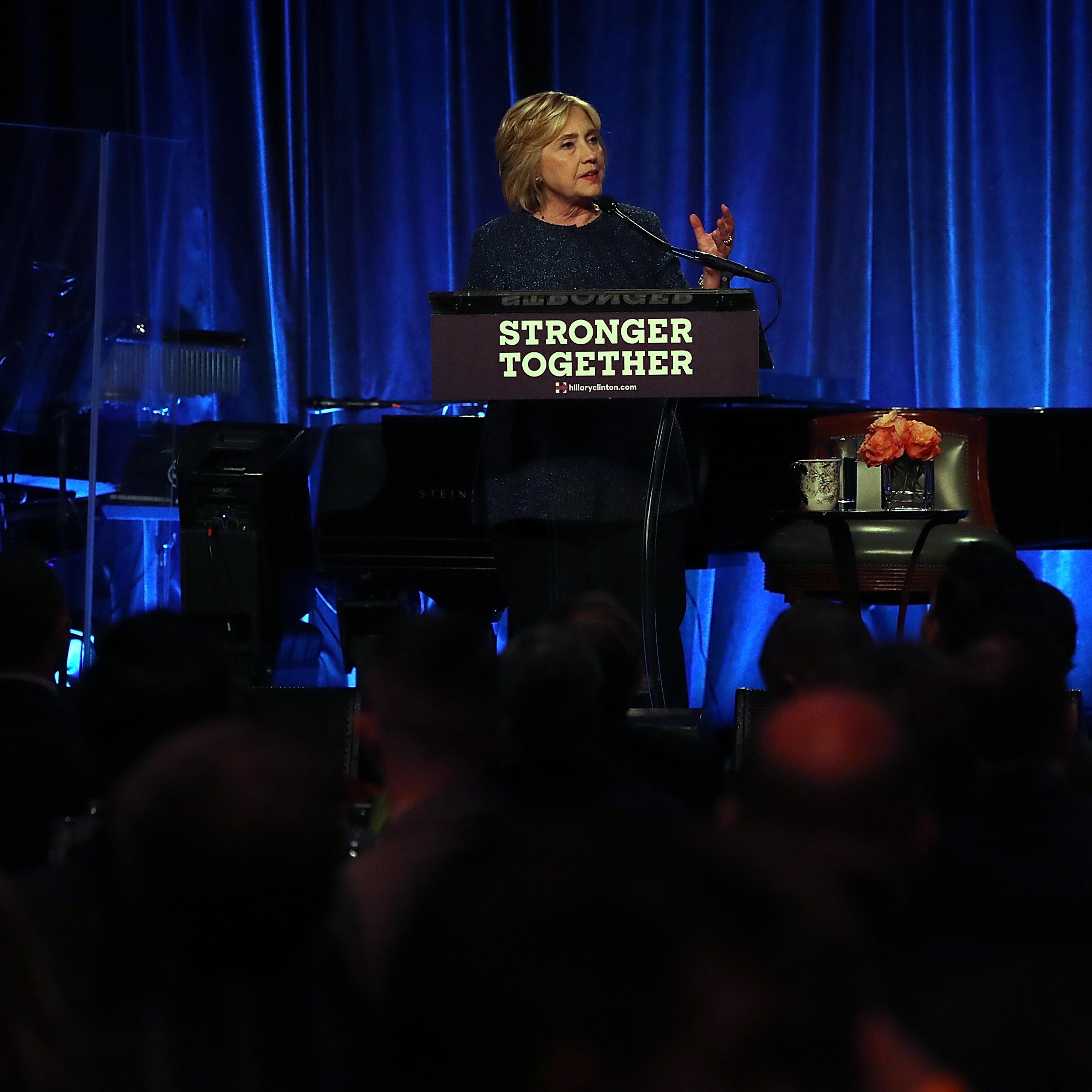 Presidential Candidate Hillary Clinton Attends National Security Working Session