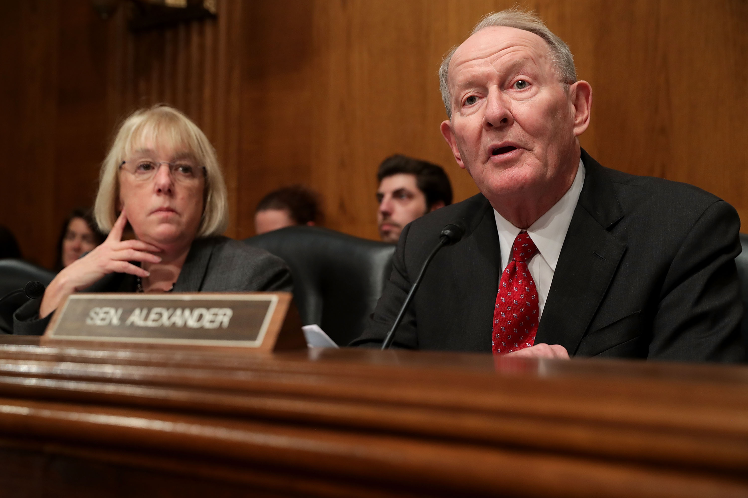 Trump's Selection For Education Secretary Betsy DeVos Testifies During Her Senate Confirmation Hearing