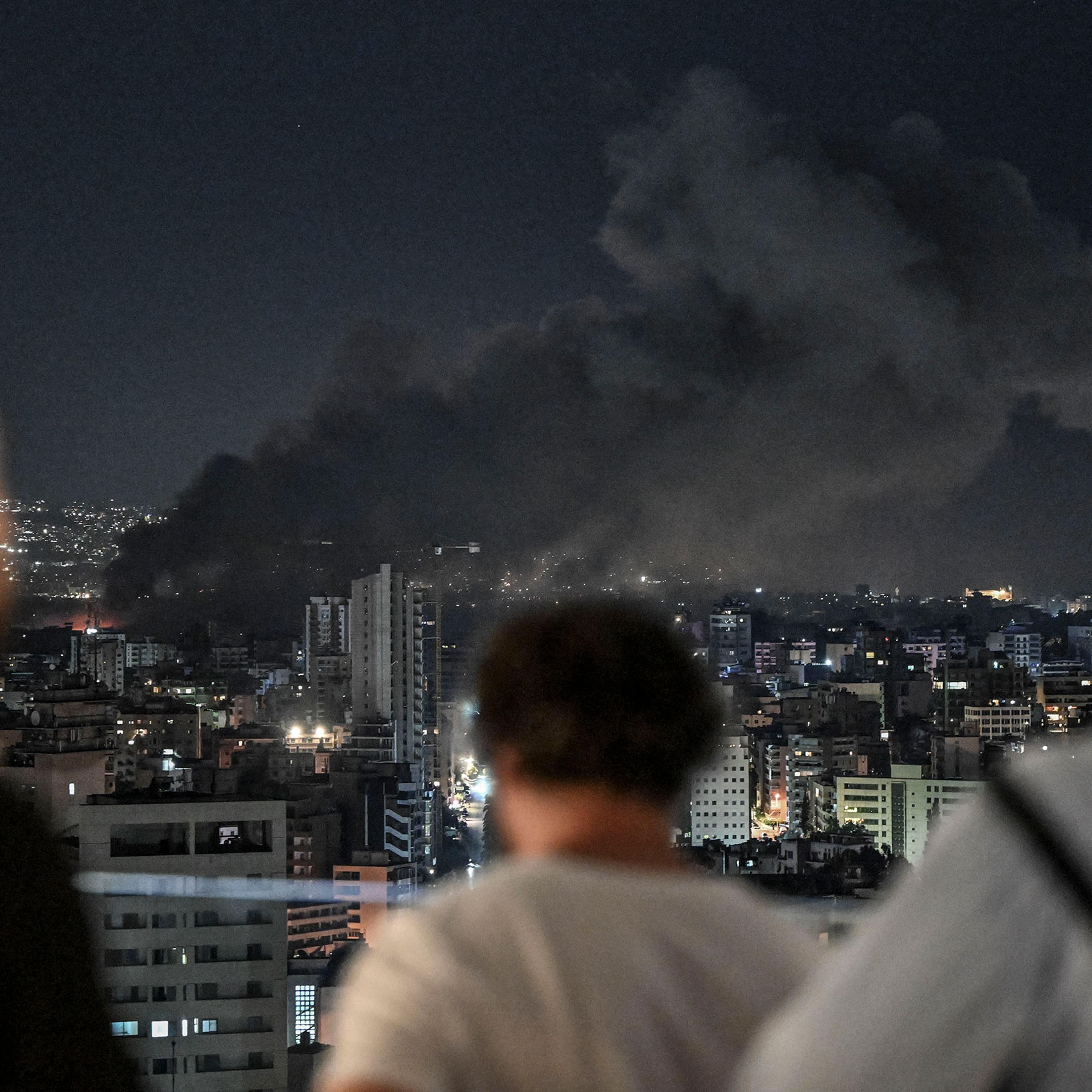 Israeli airstrikes on southern Beirut continue