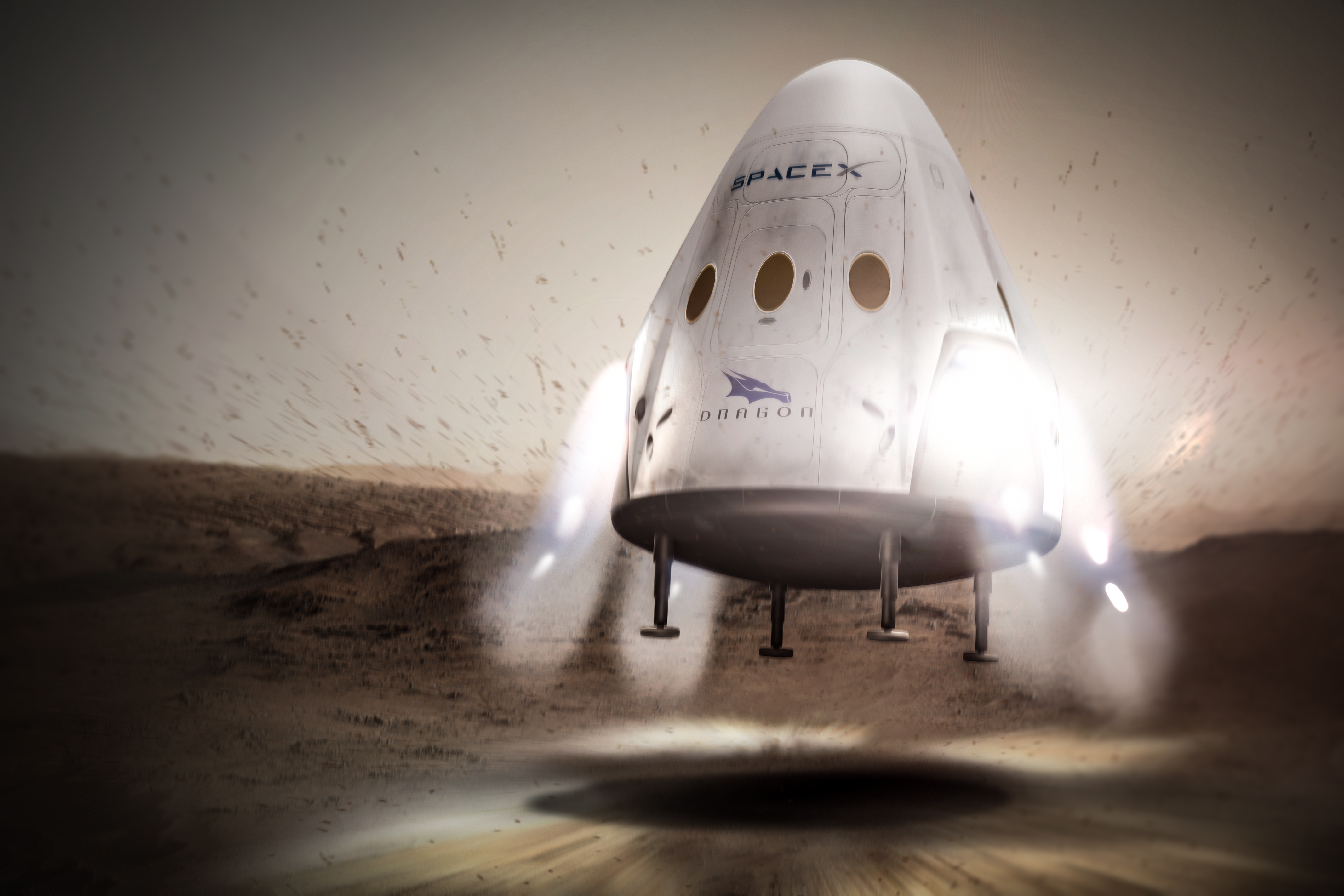 Space X's Red Dragon