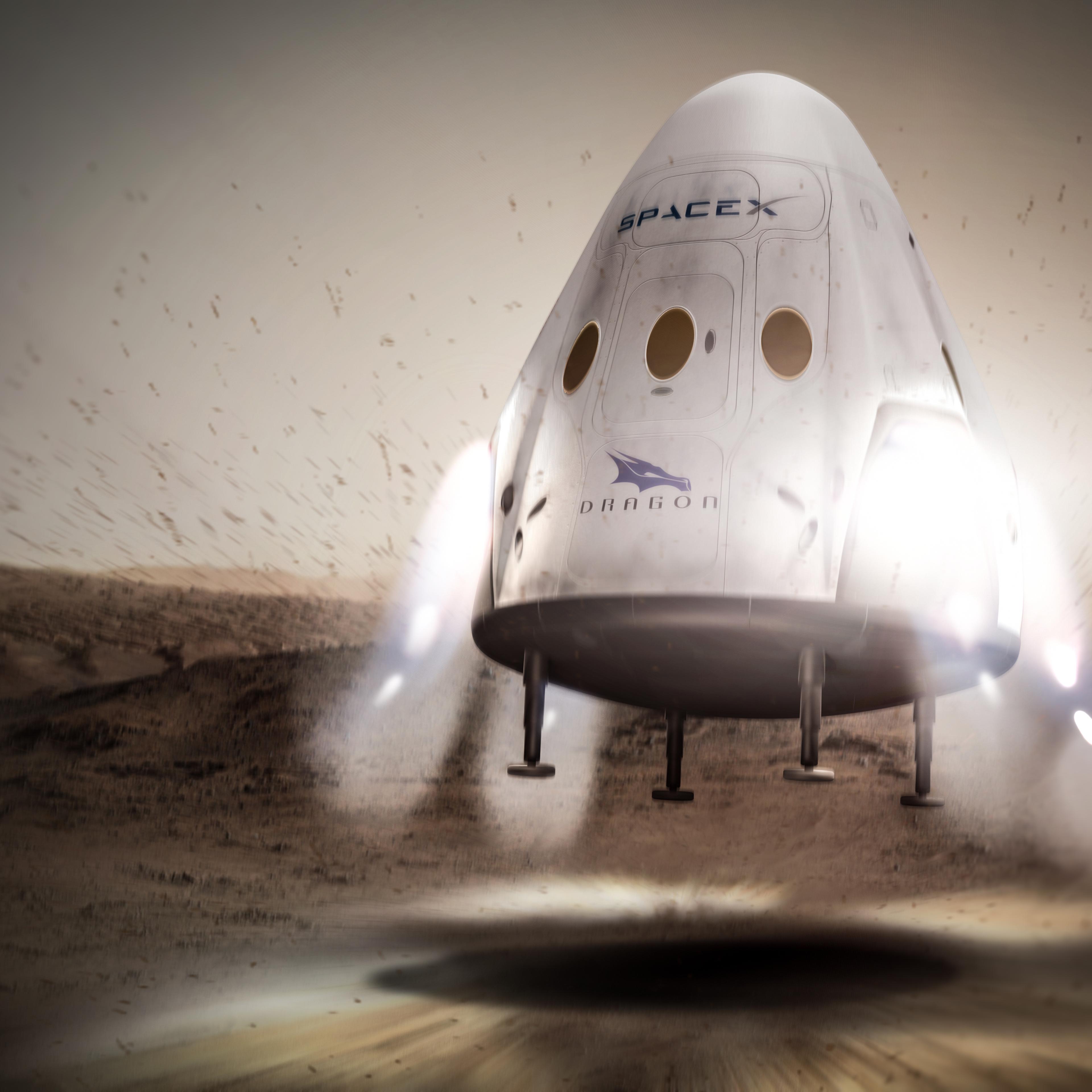 Space X's Red Dragon