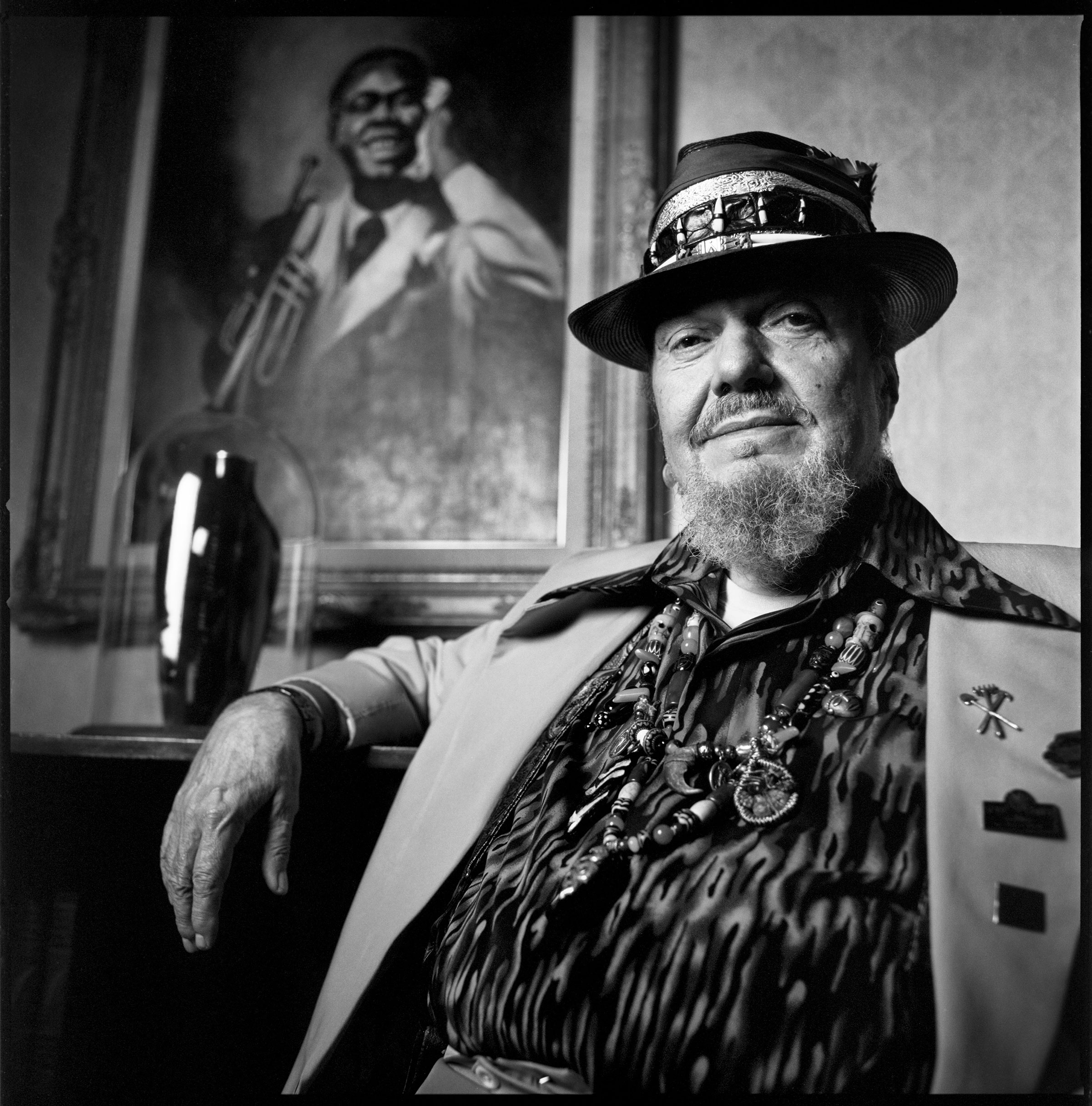 Dr. John, seen here in 2014, released his first album, Gris-Gris, in 1968 and was inducted into the Rock and Roll Hall of Fame in 2011.
