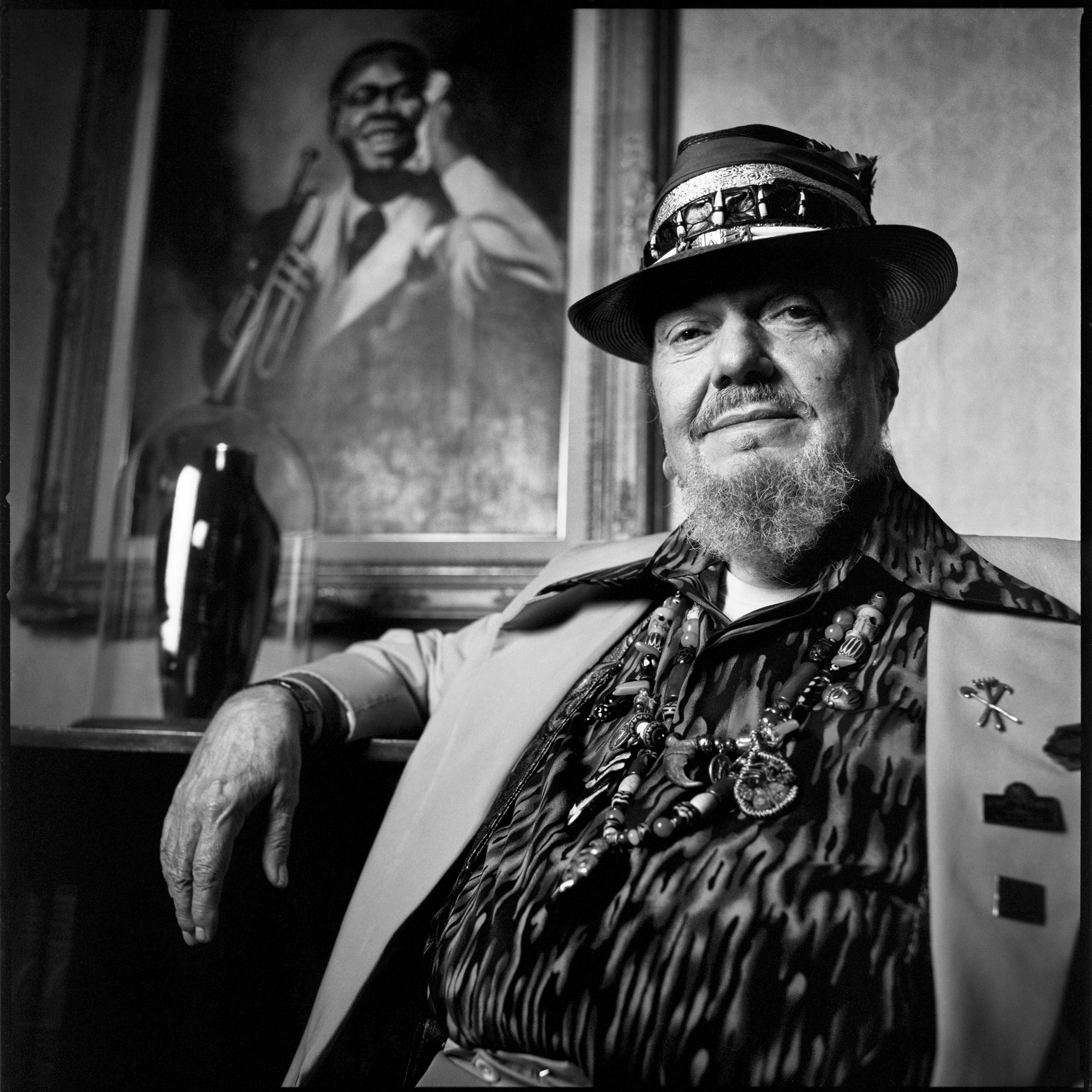 Dr. John, seen here in 2014, released his first album, Gris-Gris, in 1968 and was inducted into the Rock and Roll Hall of Fame in 2011.