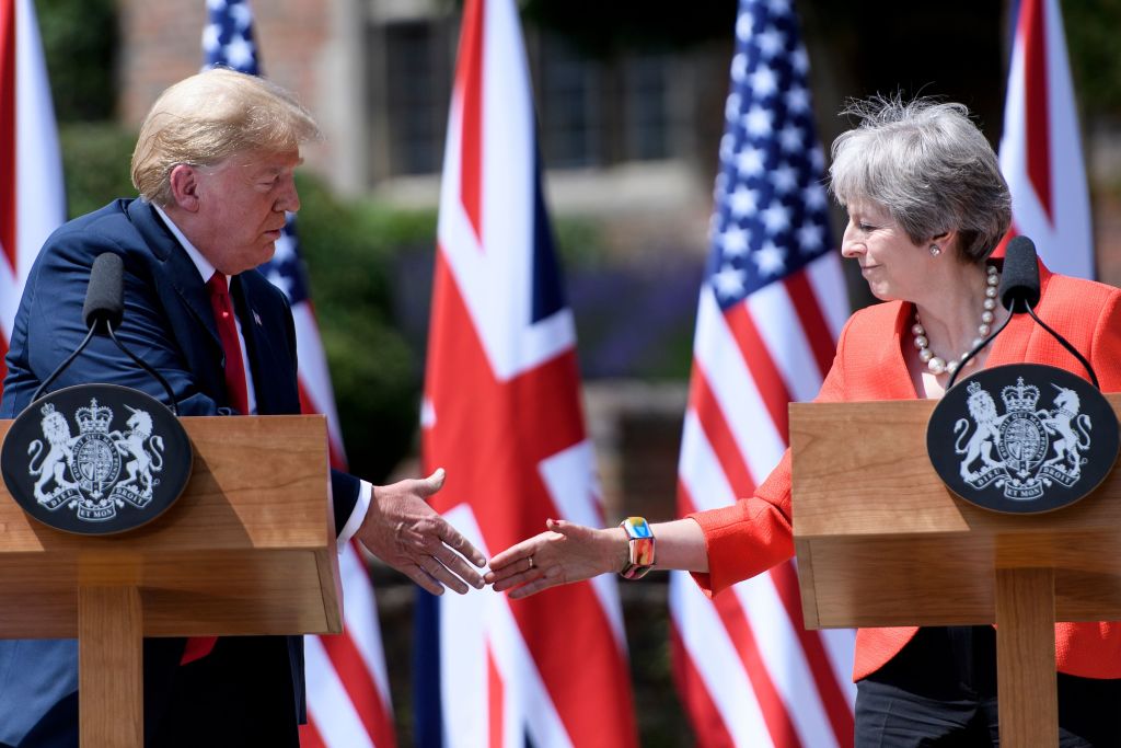 BRITAIN-US-DIPLOMACY-TRUMP