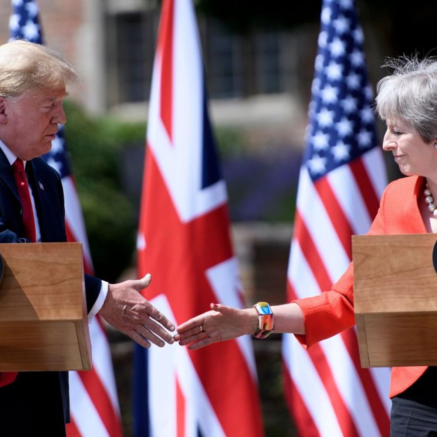 BRITAIN-US-DIPLOMACY-TRUMP