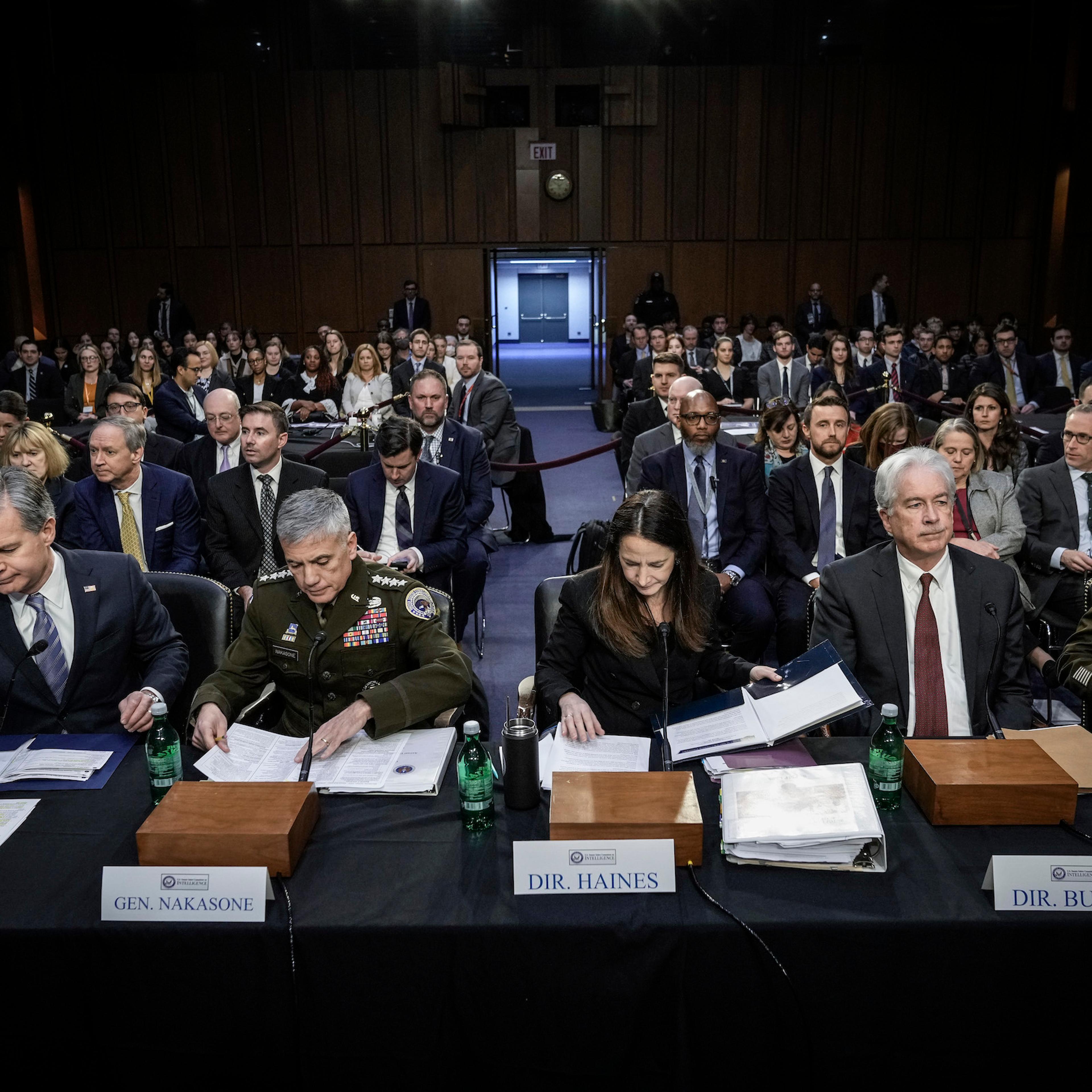 Senate Intelligence Committee Hears Testimony On Worldwide Threats To The U.S.