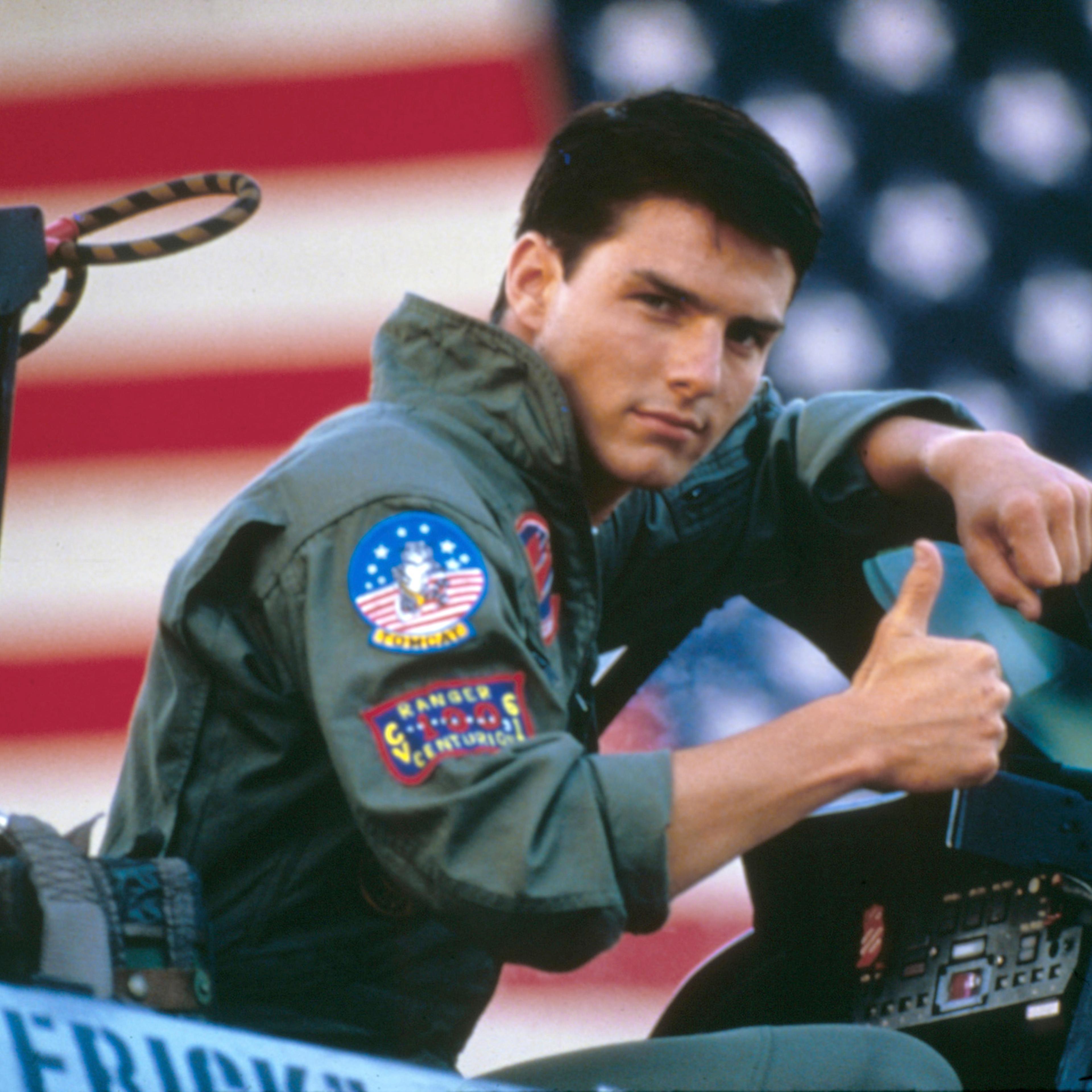 On the set of Top Gun