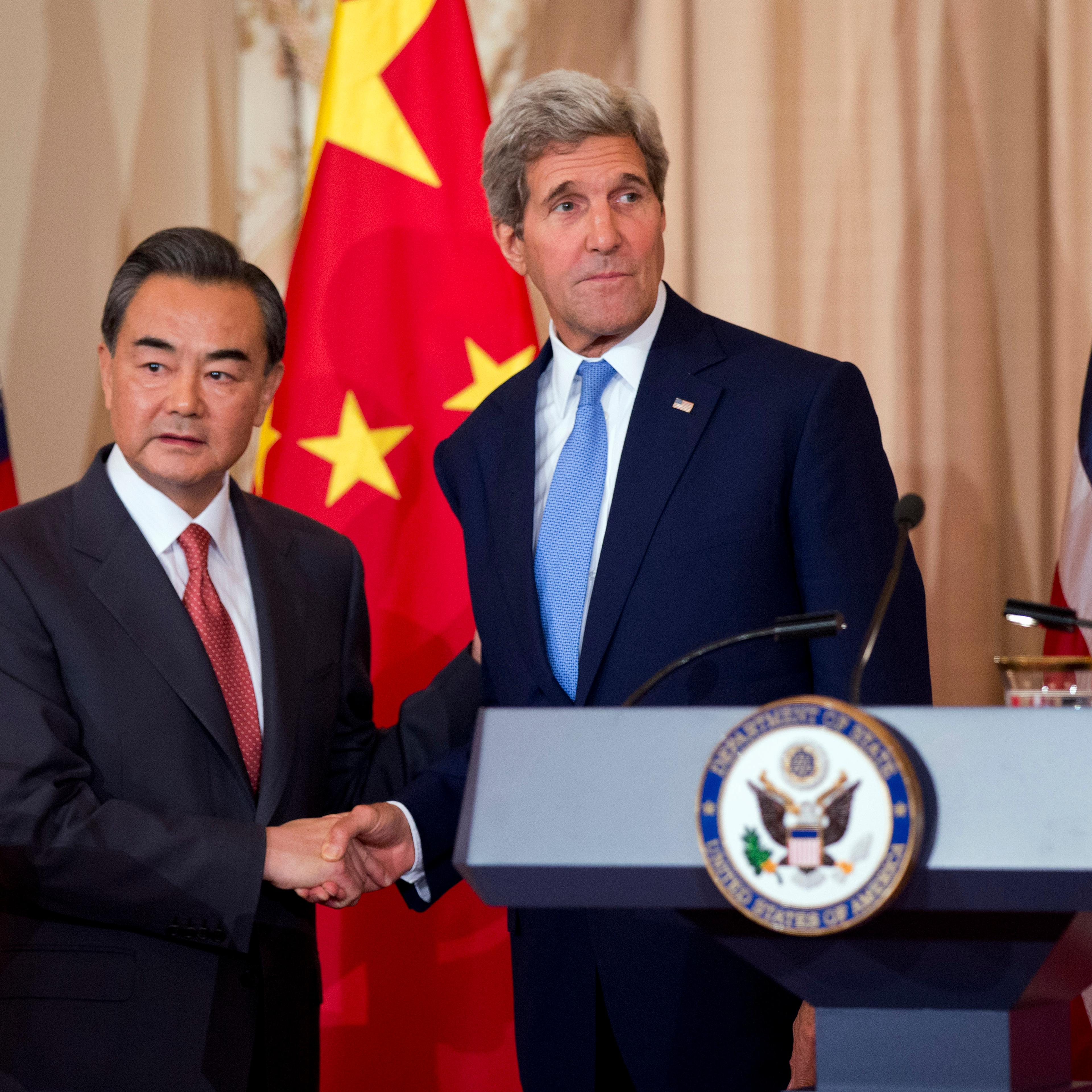 John Kerry, Wang Yi
