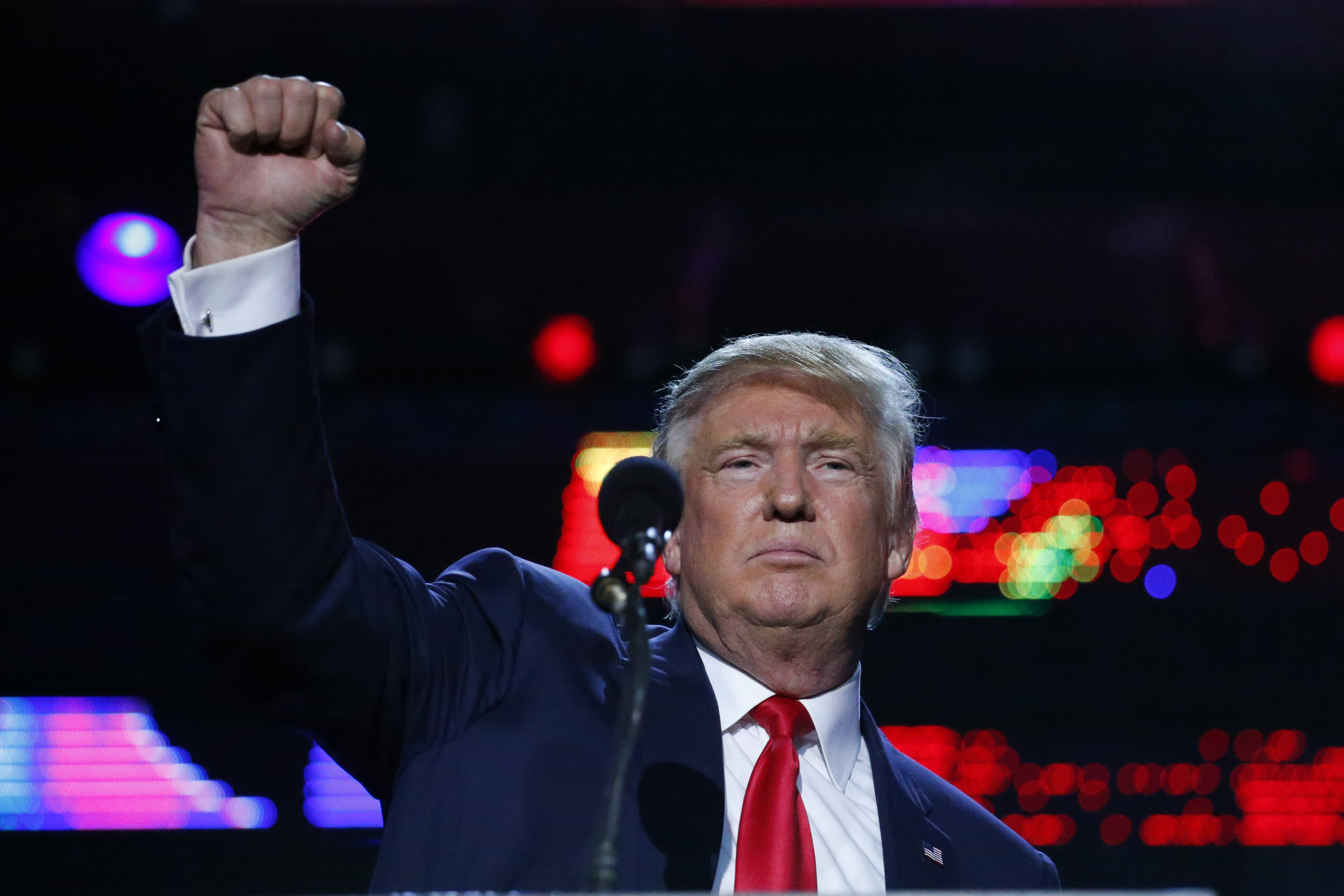 Donald Trump Speaks At The Republican Hindu Coalition's "Humanity United Against Terror" Event In New Jersey