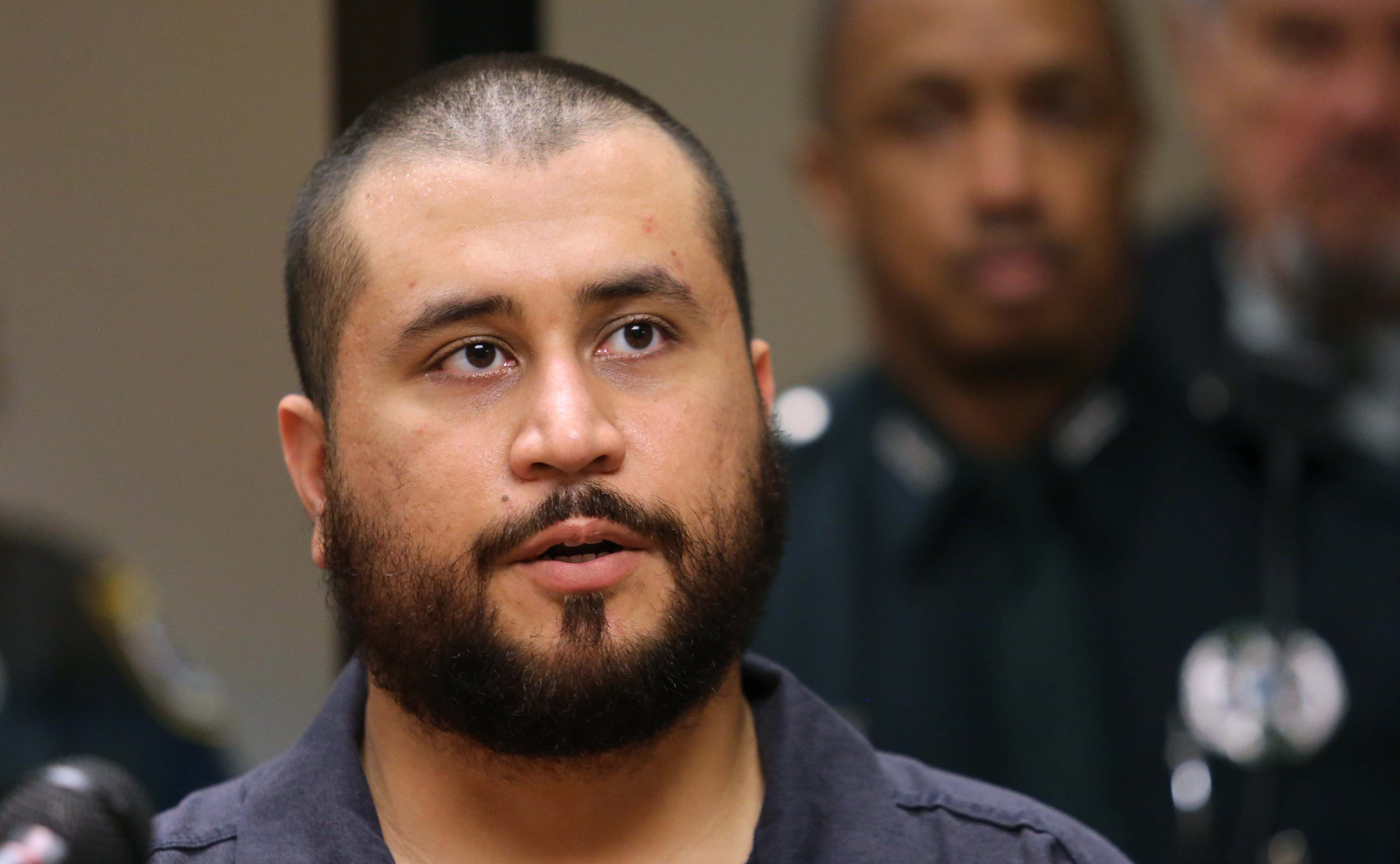 George Zimmerman speaks to judge during a first-appearance hearing in Sanford, Florida