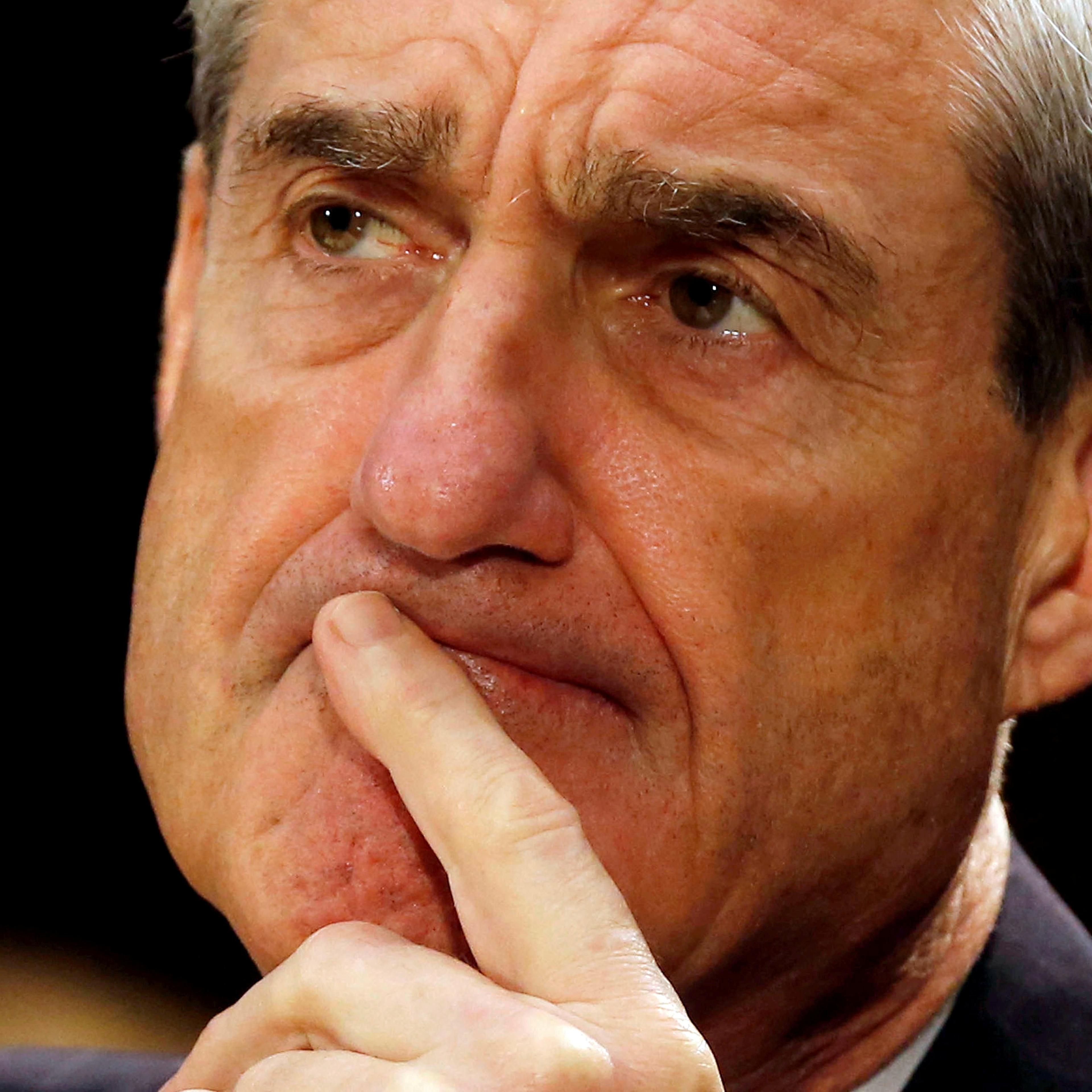 FILE PHOTO - Robert Mueller at the U.S. Senate Judiciary Committee hearing on Capitol Hill in Washington