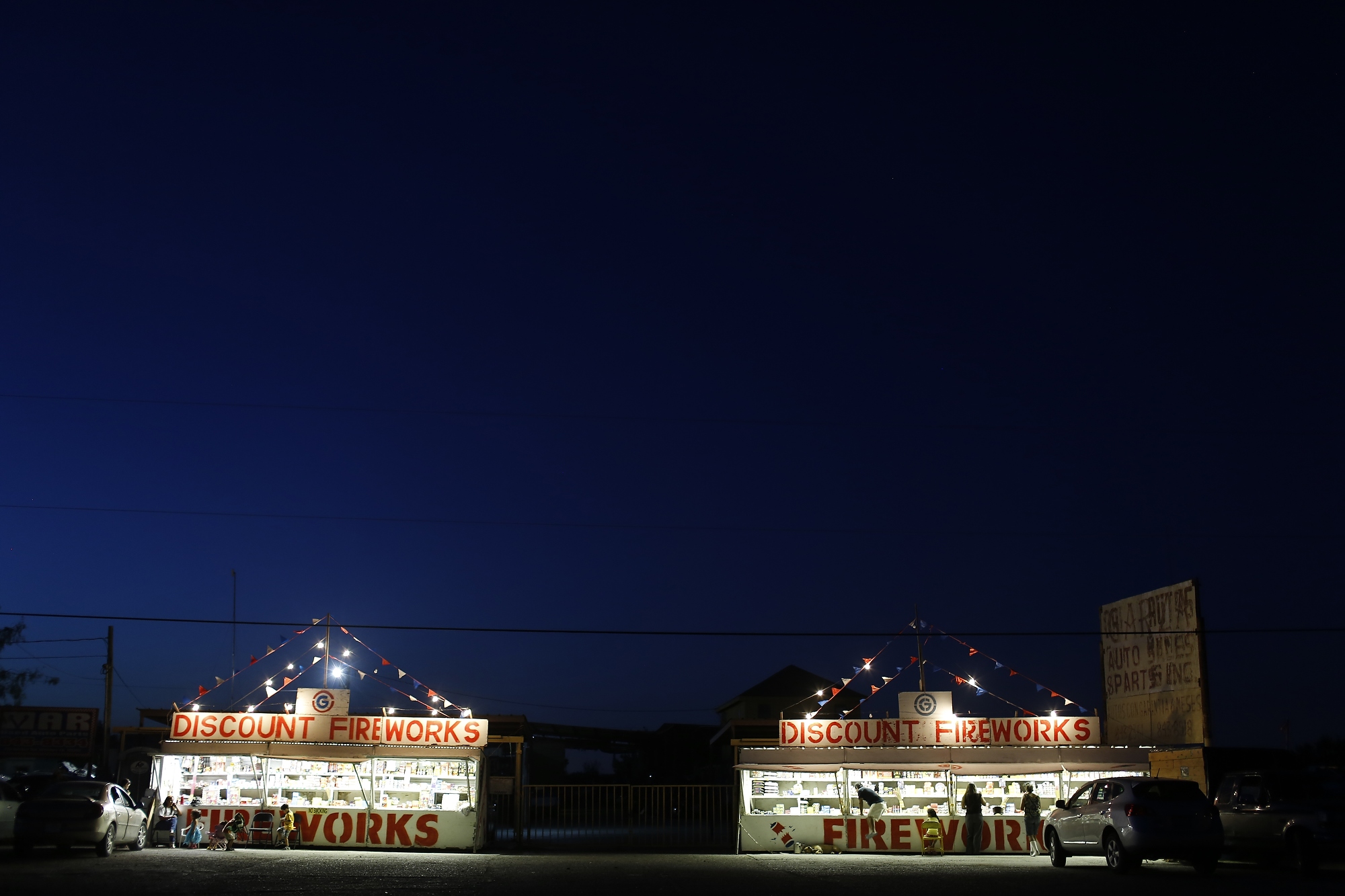 Fireworks Sellers Immigration 4th of July