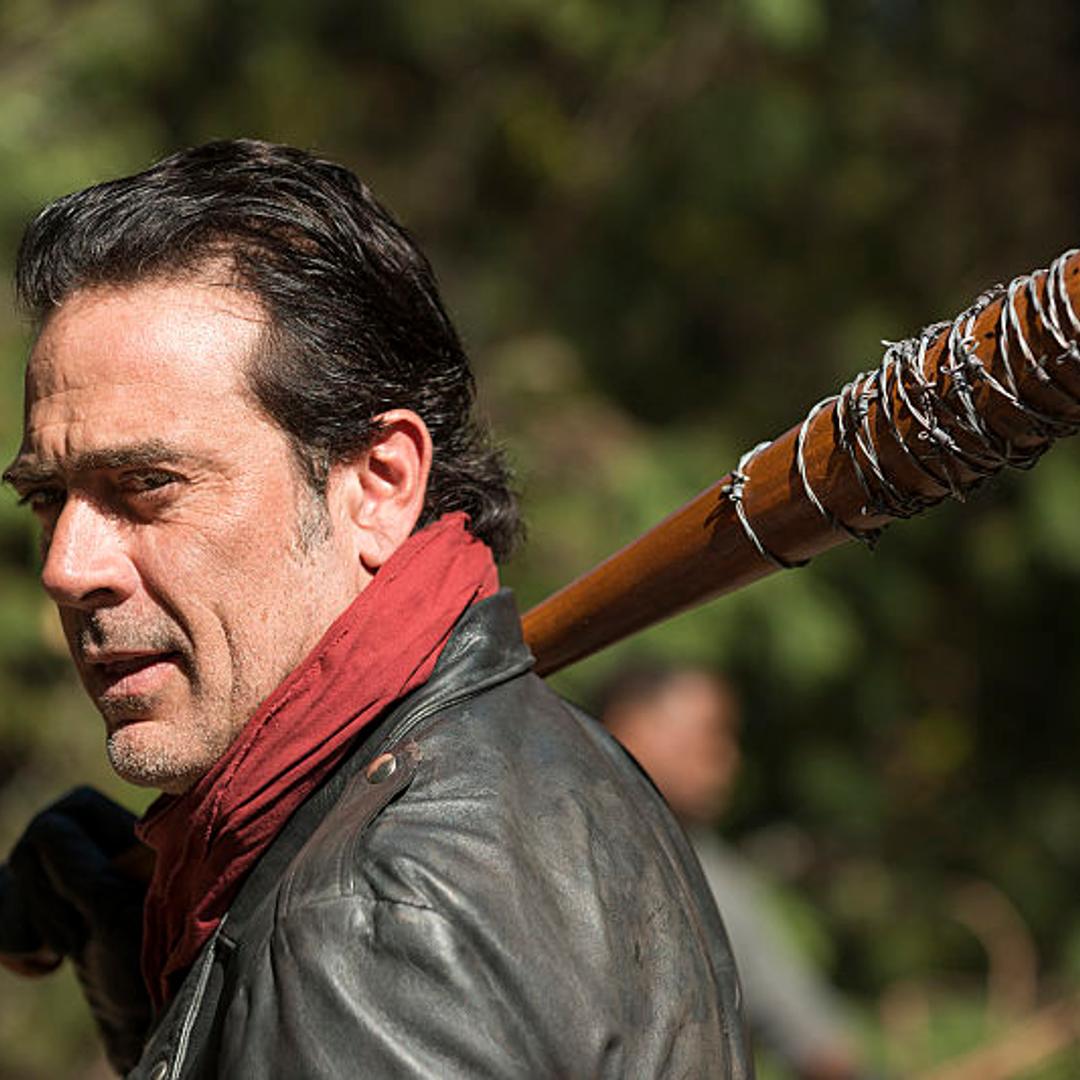 Jeffrey Dean Morgan as Negan in The Walking Dead Season 7, Episode 16