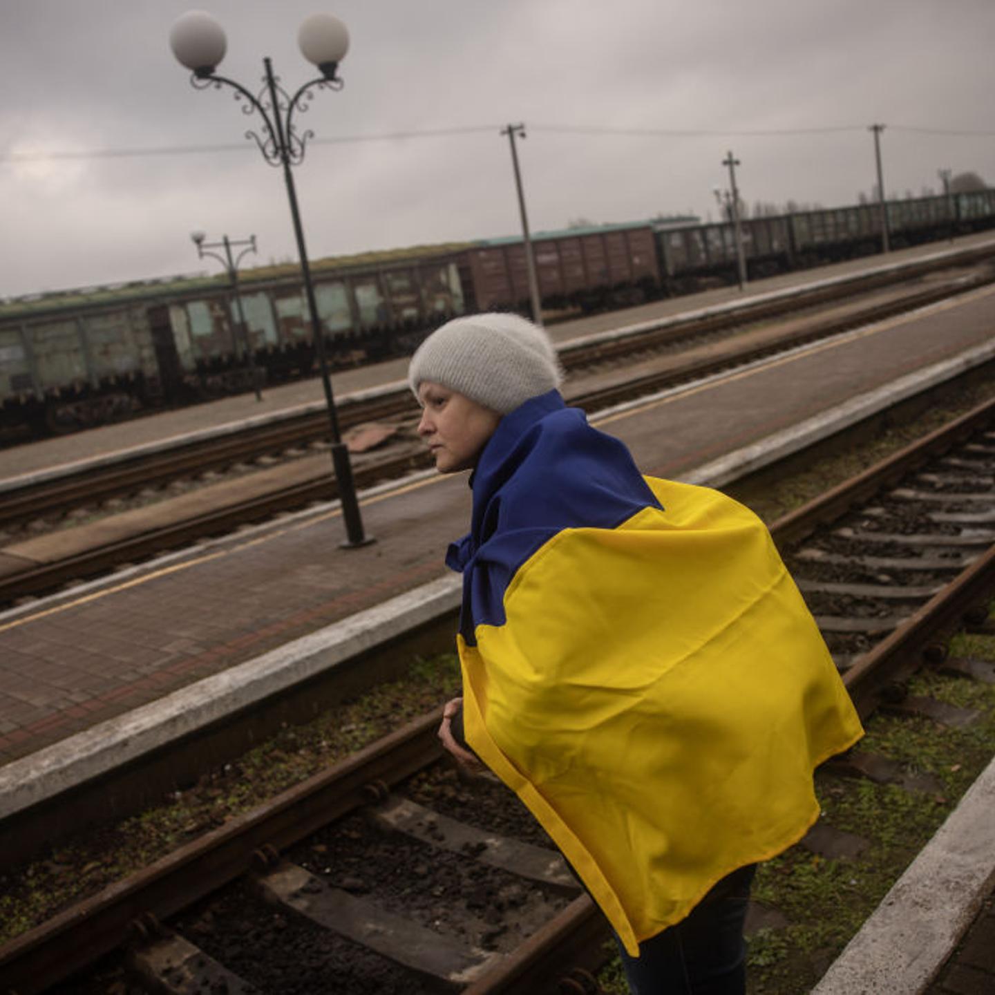 First Train Arrives In Kherson From Kyiv After Ukraine Reclaims Occupied Areas