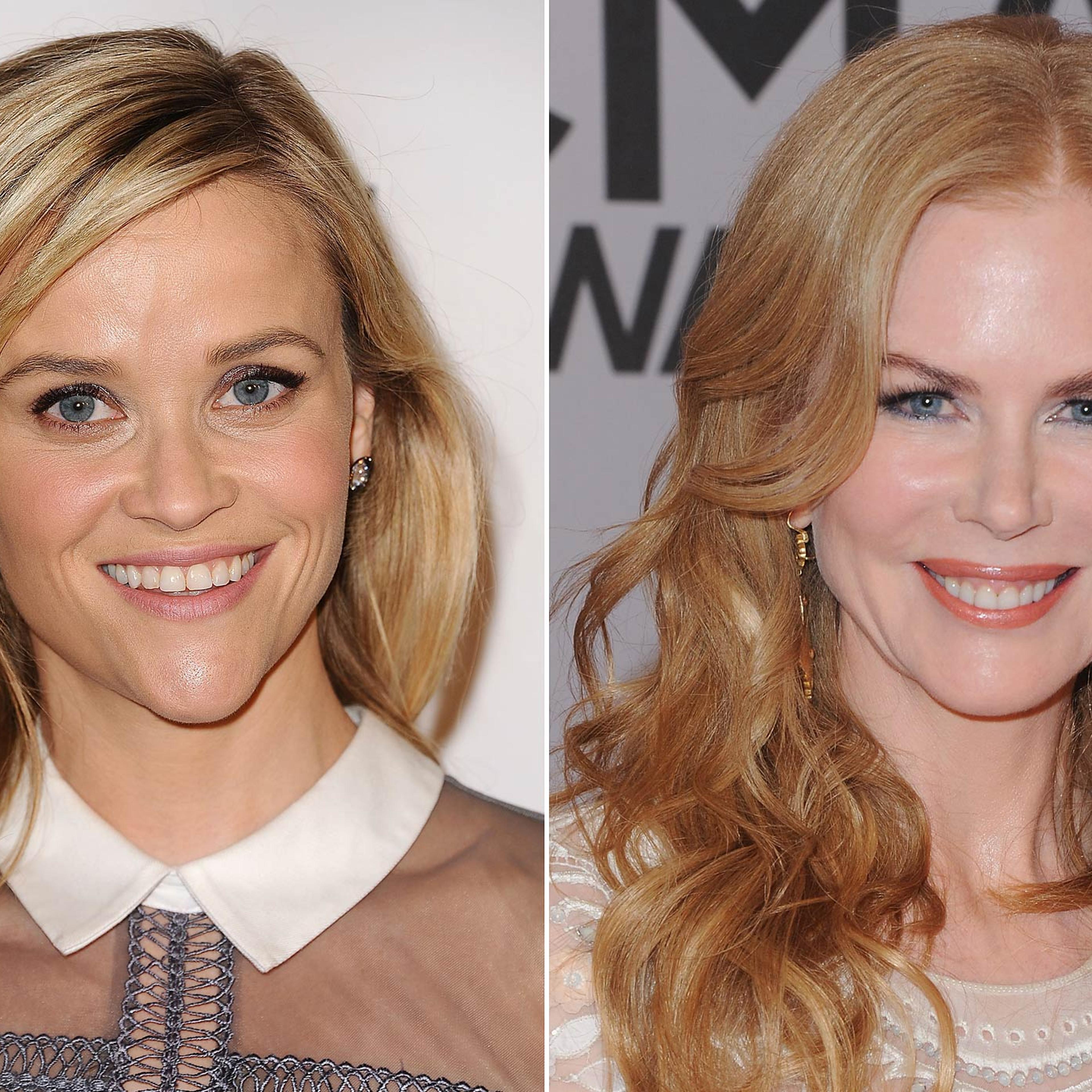 Left: Reese Witherspoon; Right: Nicole Kidman