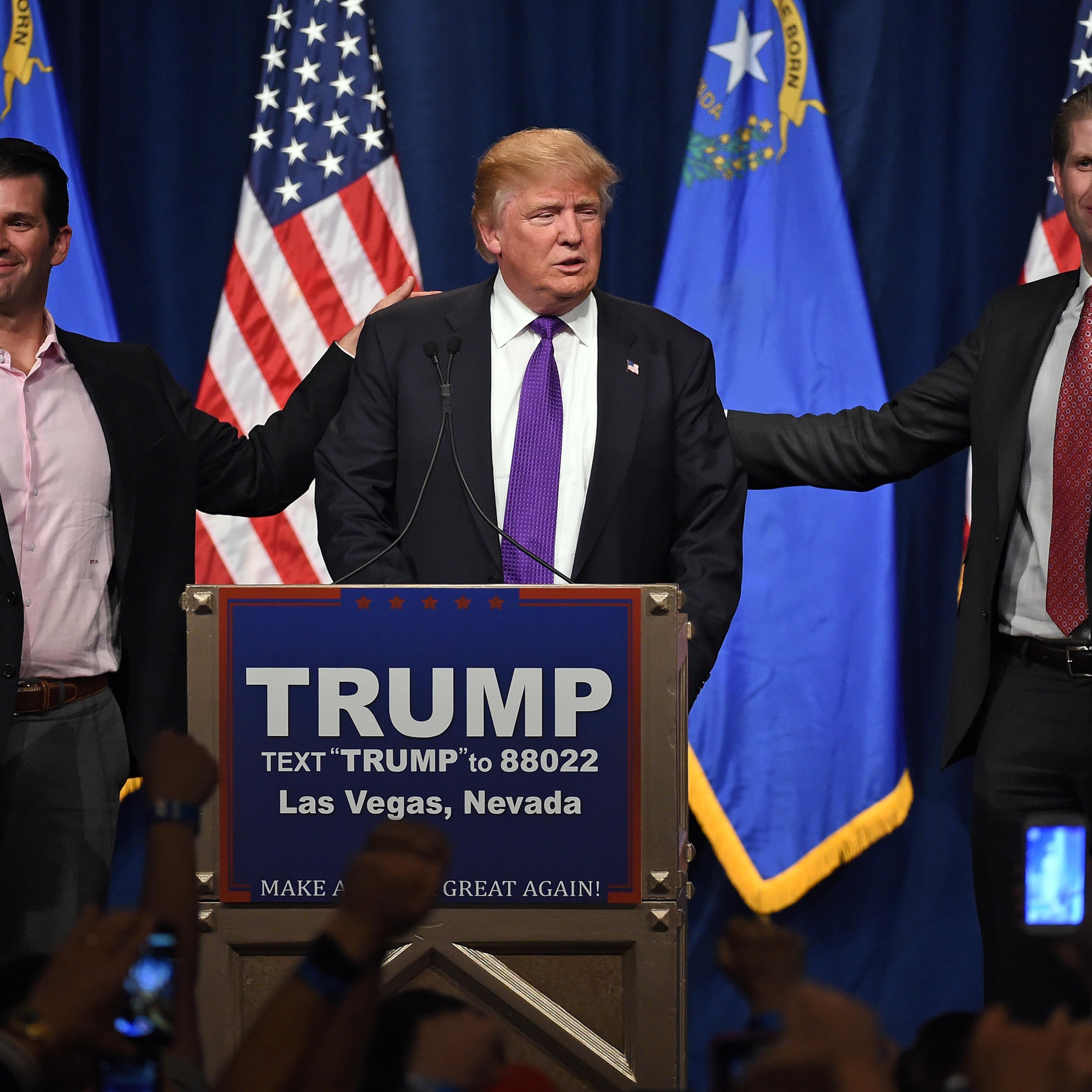 Donald Trump Hosts Nevada Caucus Night Watch Party In Las Vegas