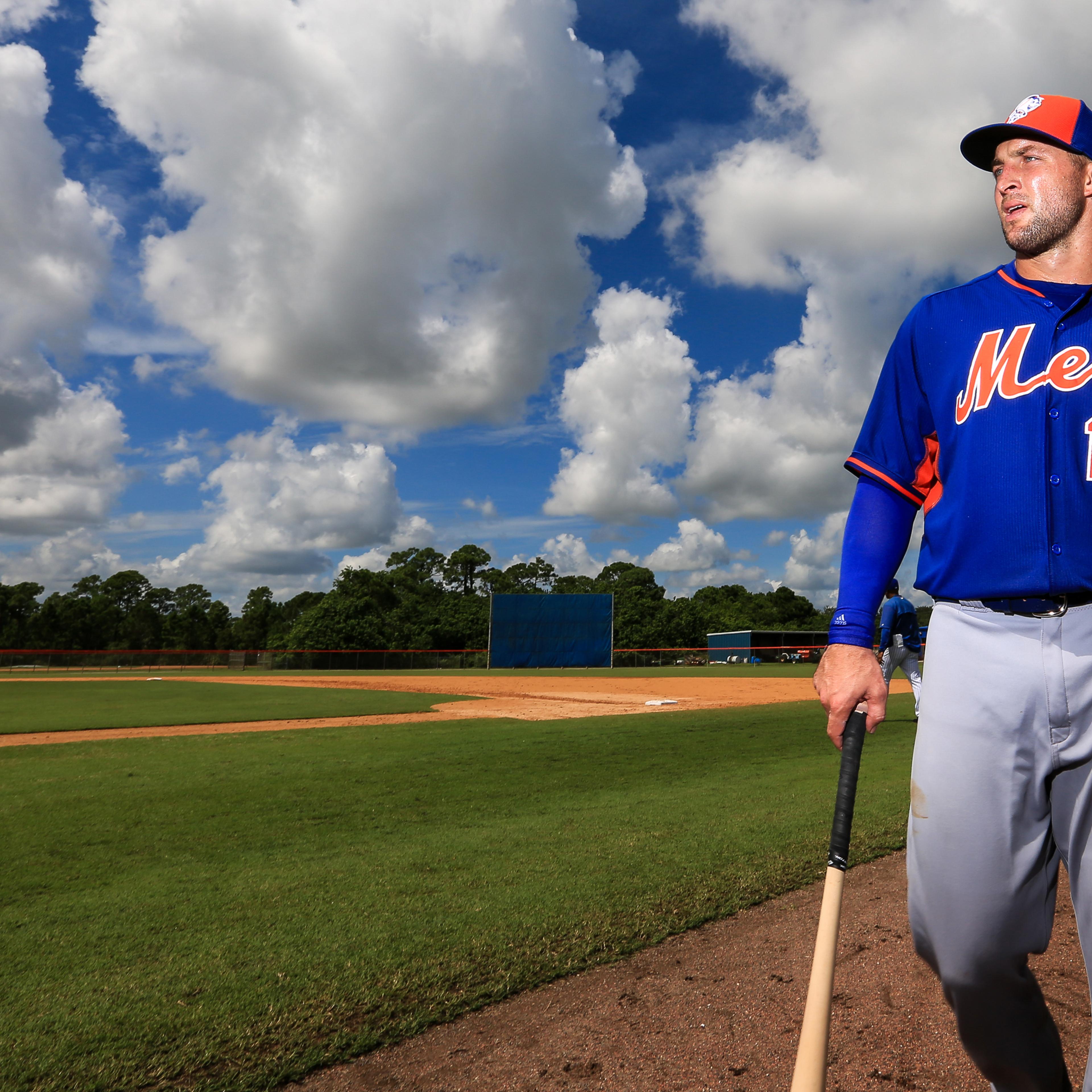 tim tebow mets baseball