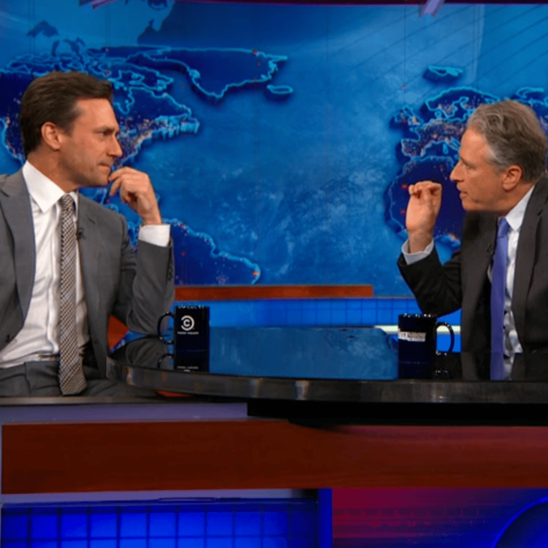 Jon Stewart Jon Hamm
