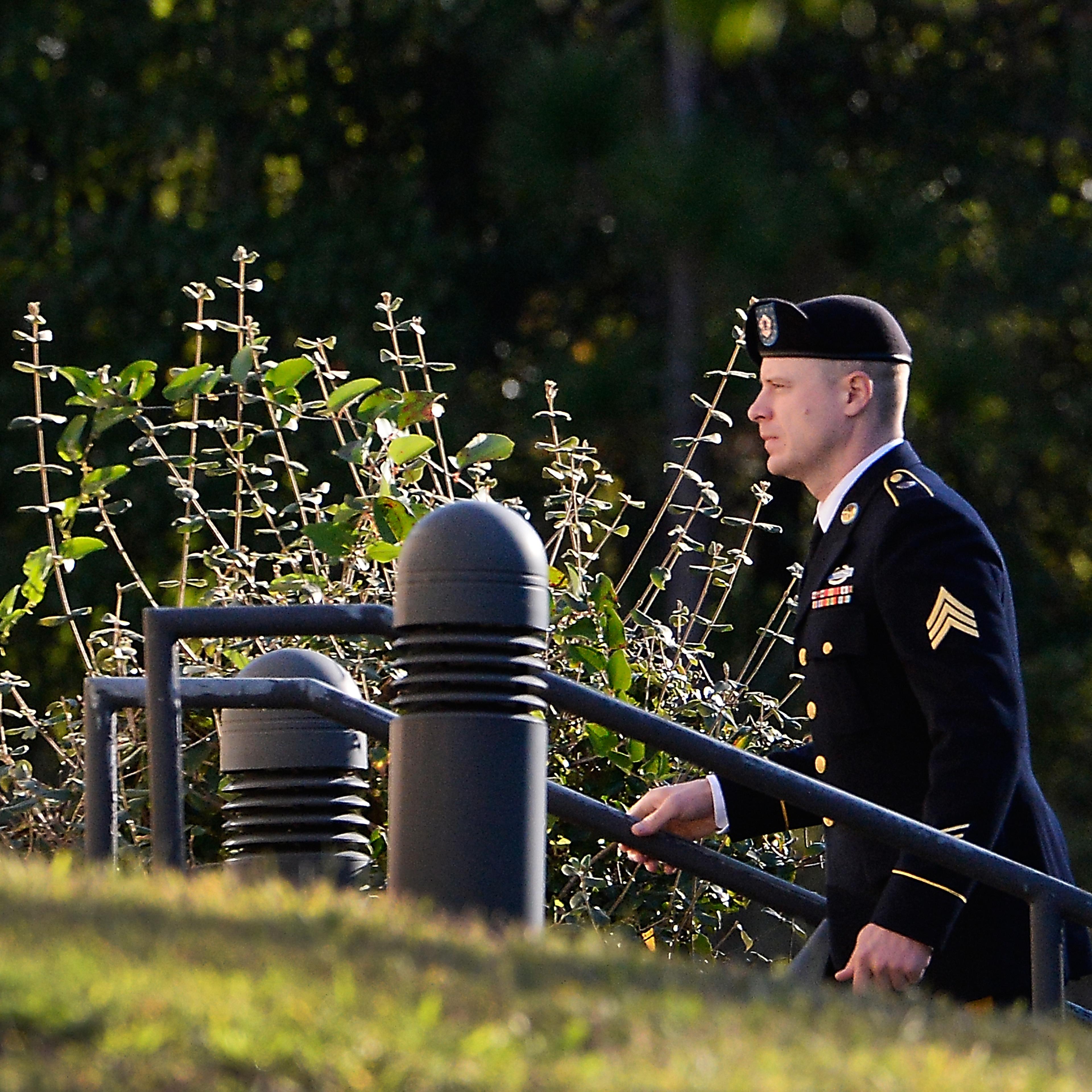 Bowe Bergdahl's Sentencing Continues, After He Pleaded Guilty To Desertion And Misbehavior