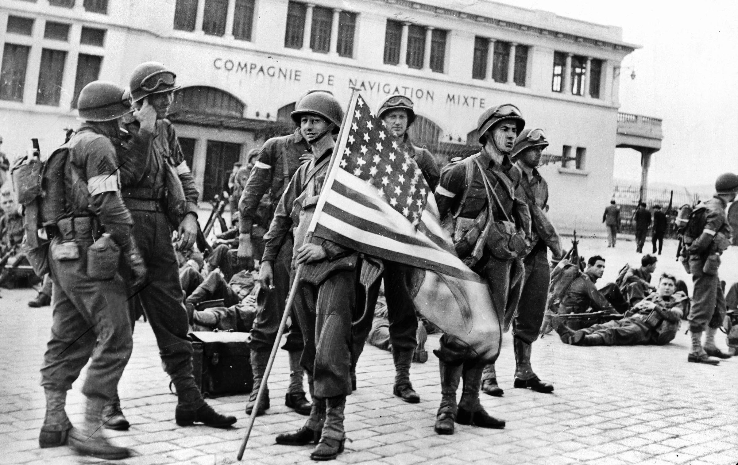 World War II. Front of
