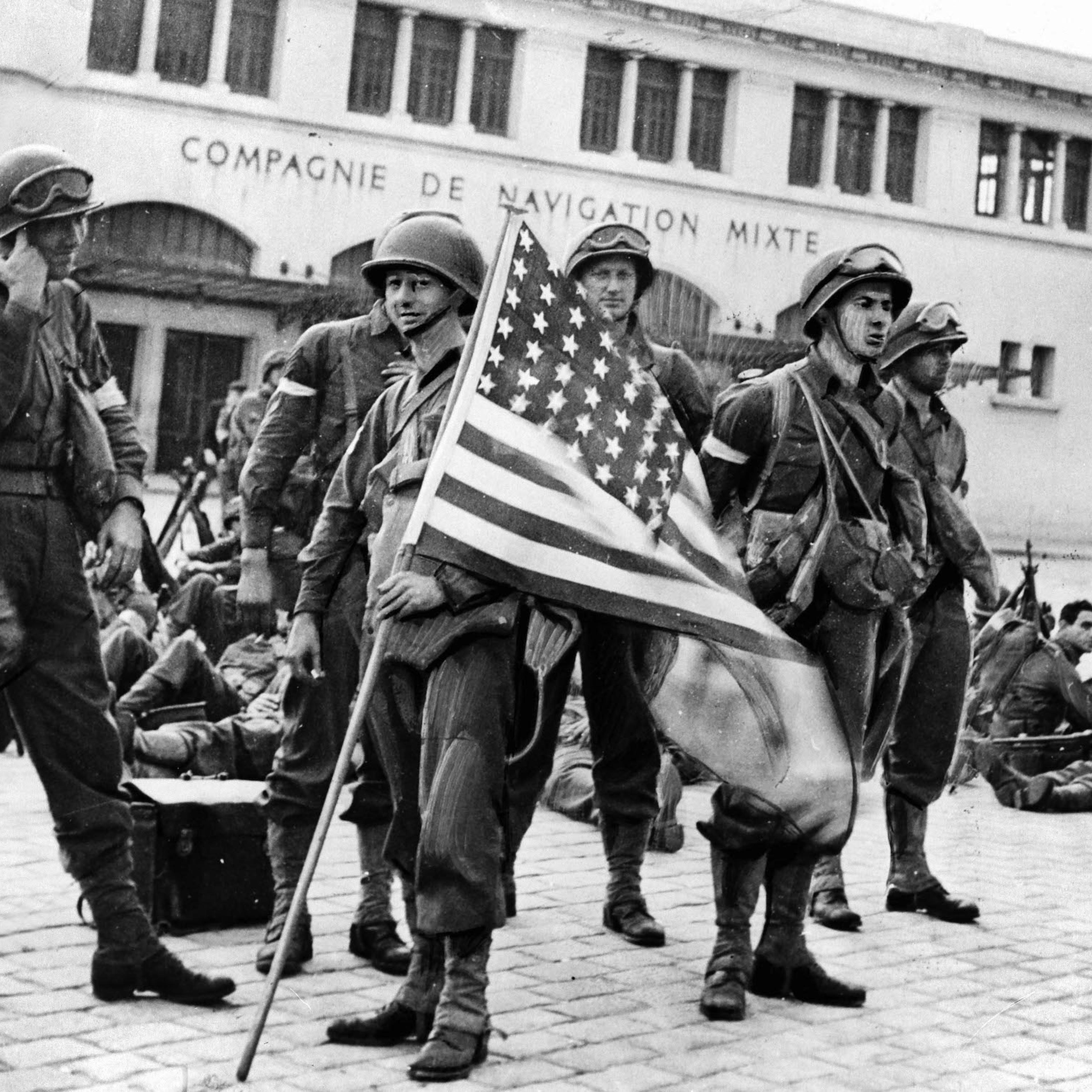 World War II. Front of