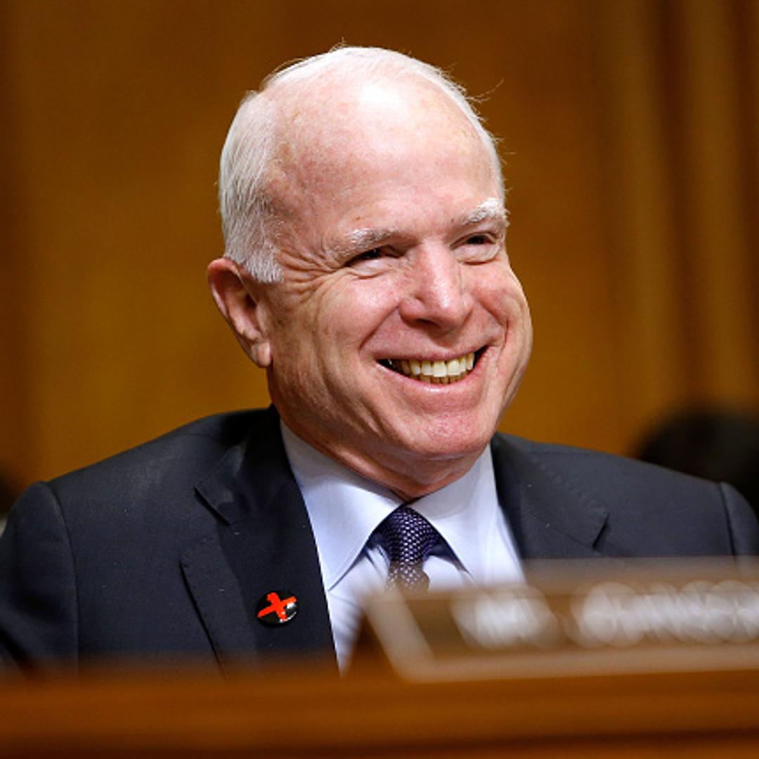 Senator John McCain at a Senate Foreign Relations Committee hearing on Feb. 15, 2017 in Washington, D.C.
