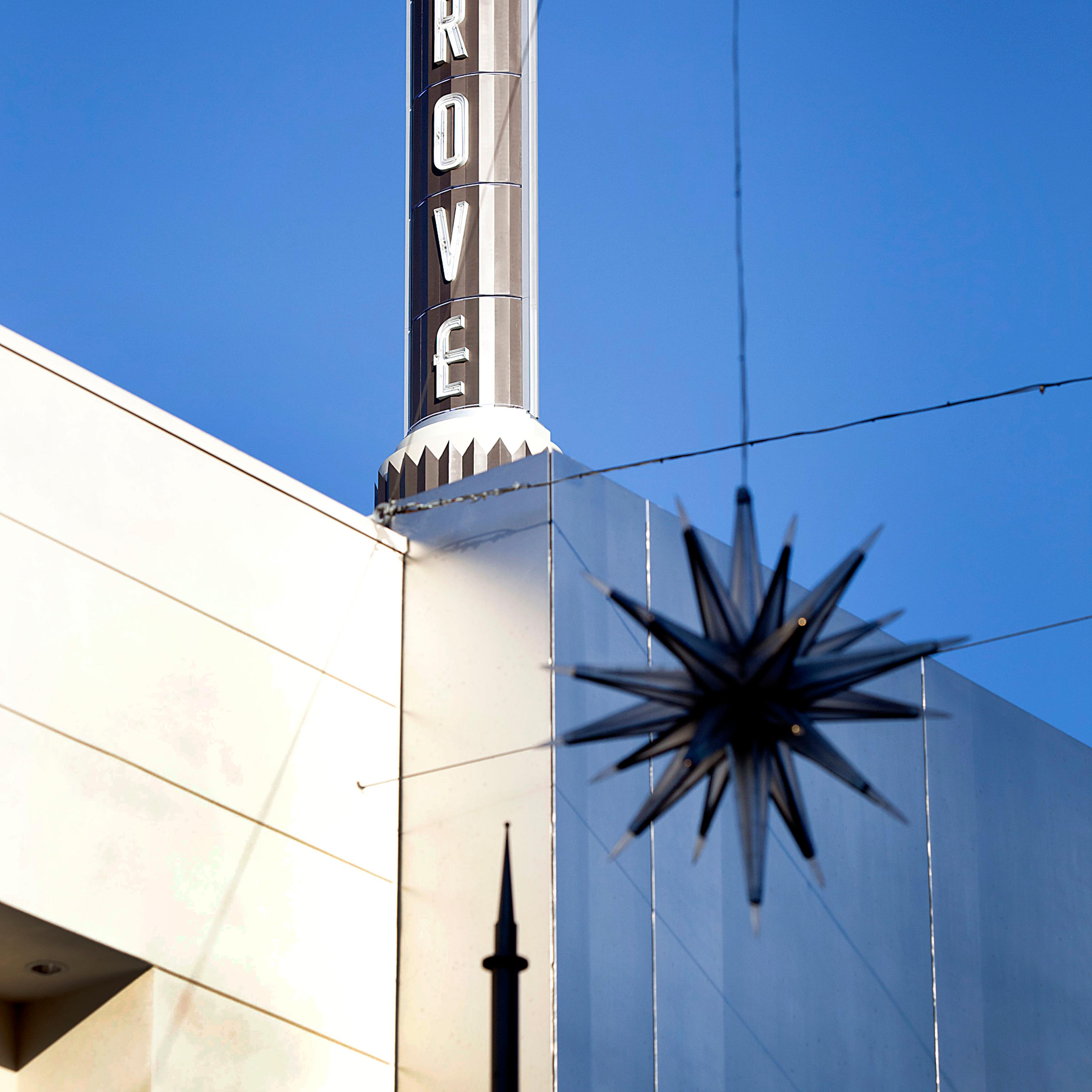 The Grove shopping mall in West Hollywood, Ca.