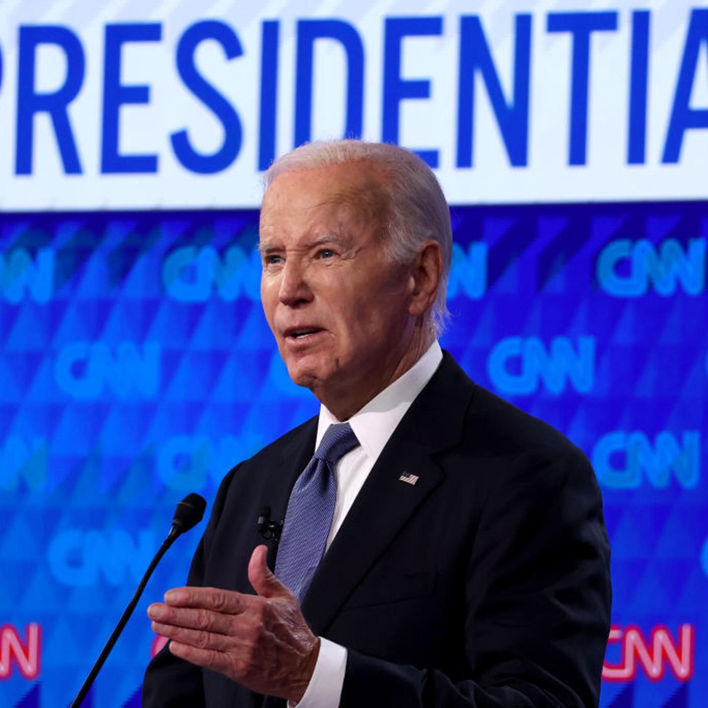 Donald Trump And Joe Biden Participate In First Presidential Debate