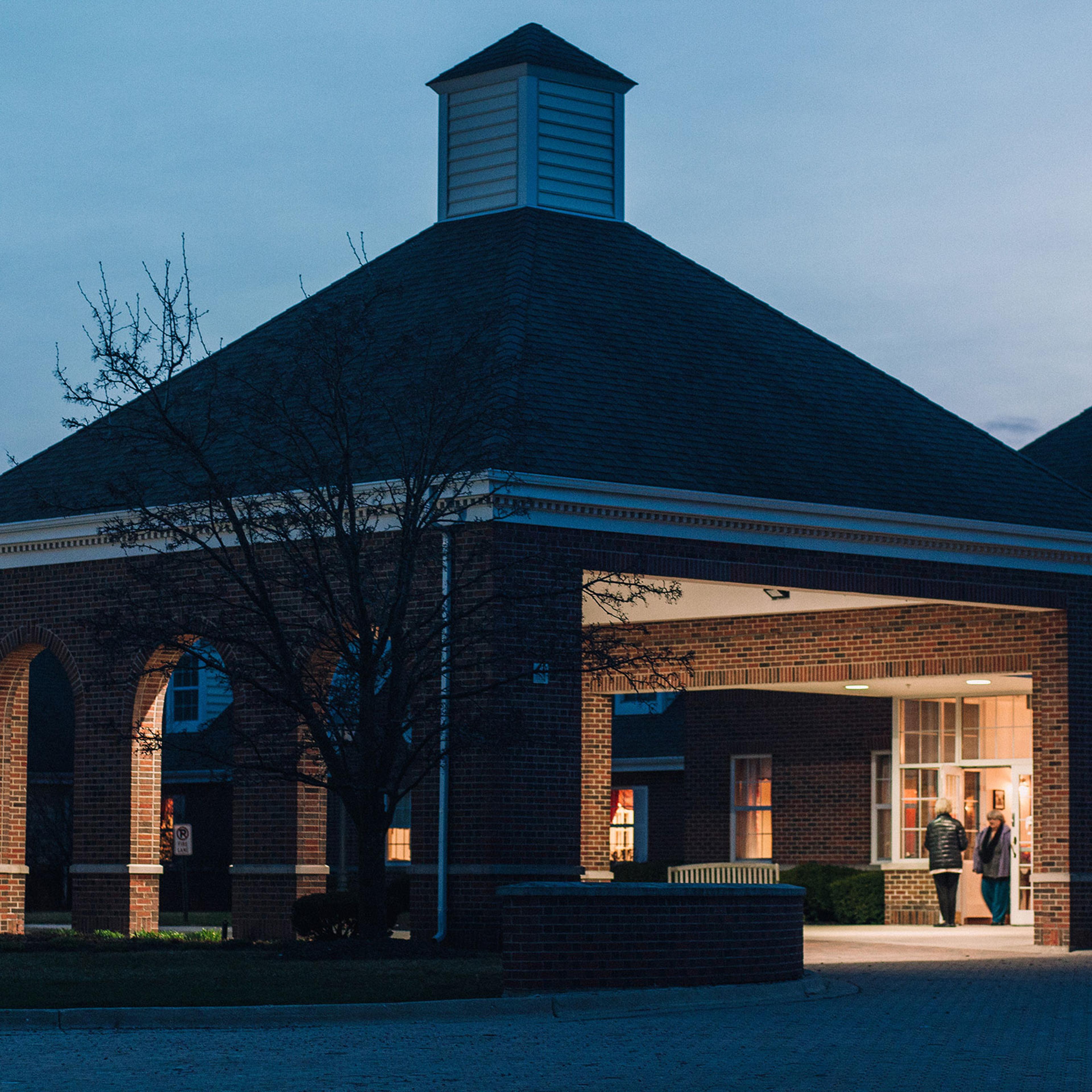 Rosewood Care Center in Inverness, Ill. on April 13, 2019. (Danielle Scruggs/The New York Times)