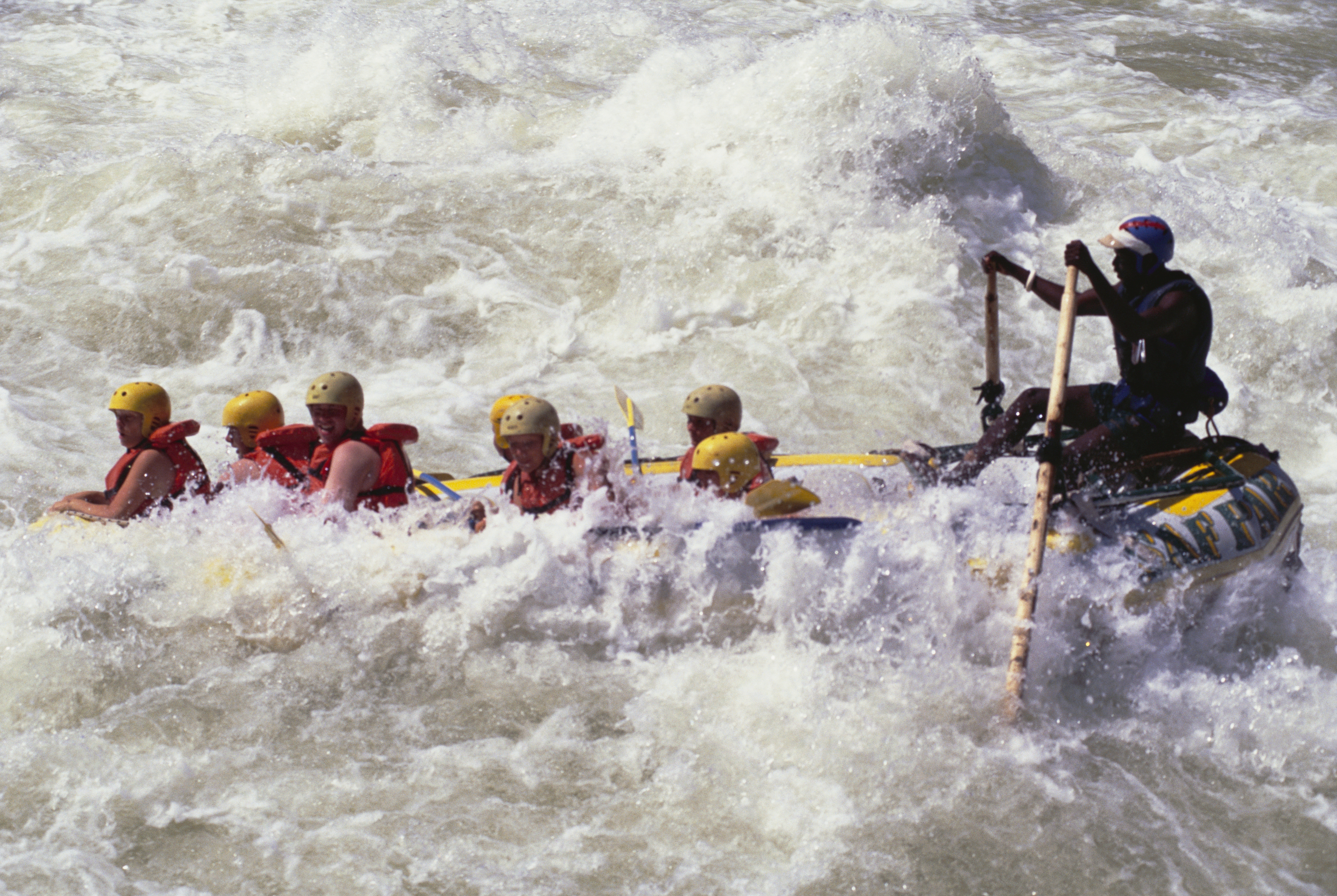 Whitewater Rafting in Victoria Falls National Park