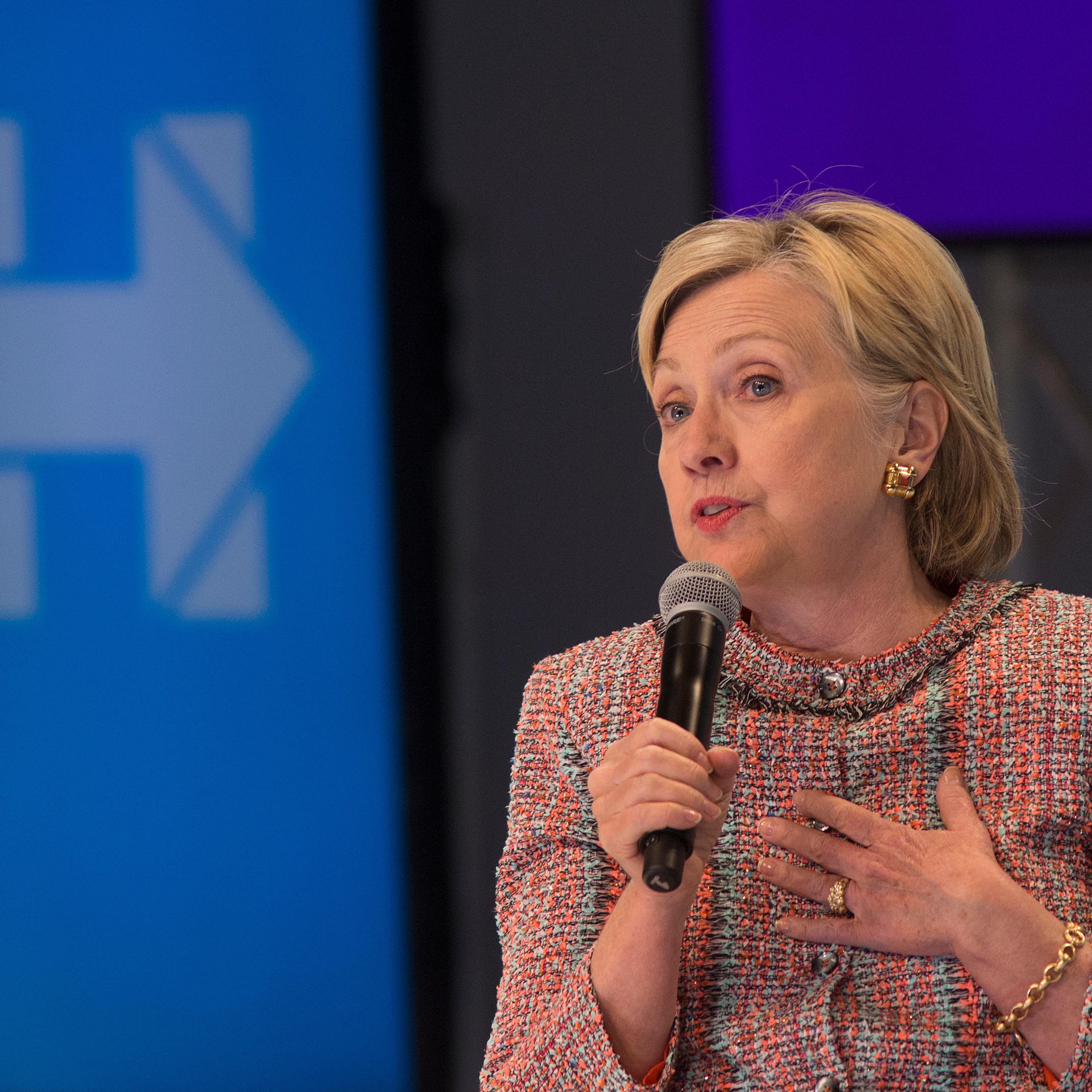 Hillary Clinton Holds Town Hall With Digital Content Providers In L.A.