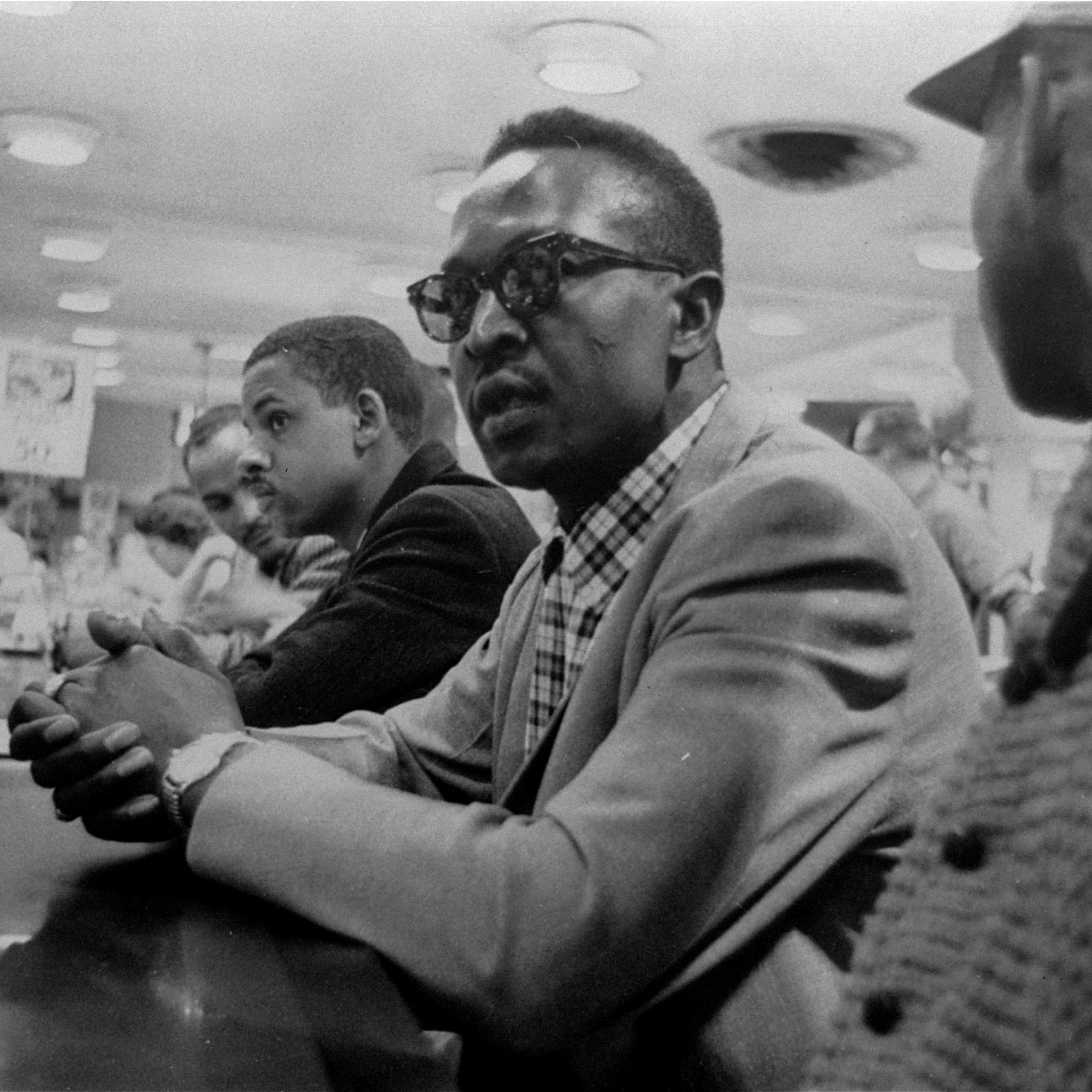 **FILE** Black students wait in vain for food service at this F.W. Woolworth store in Greensboro, NC, in this April 20, 1960 file photo. The Woolworth's lunch counter that became a symbol of the nation's civil rights movement in 1960 is part of an exhibi
