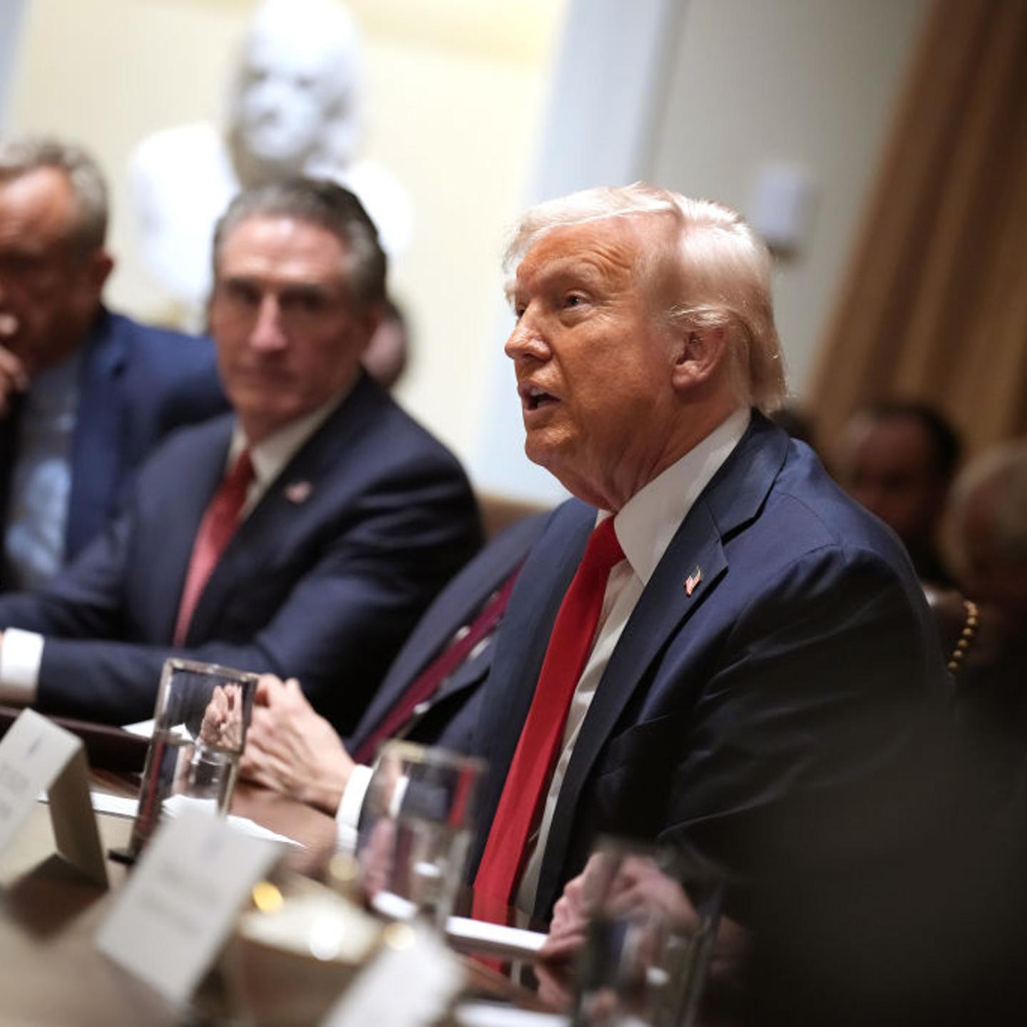 Joined By Elon Musk, Trump Holds First Cabinet Meeting Of His Second Term