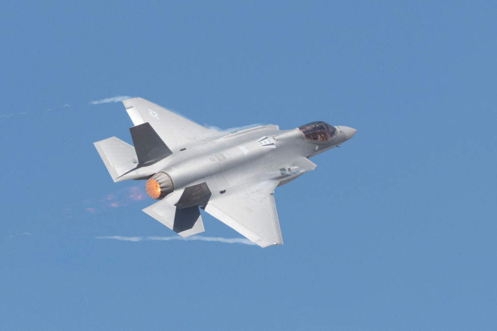 US Air Force showcases F-35