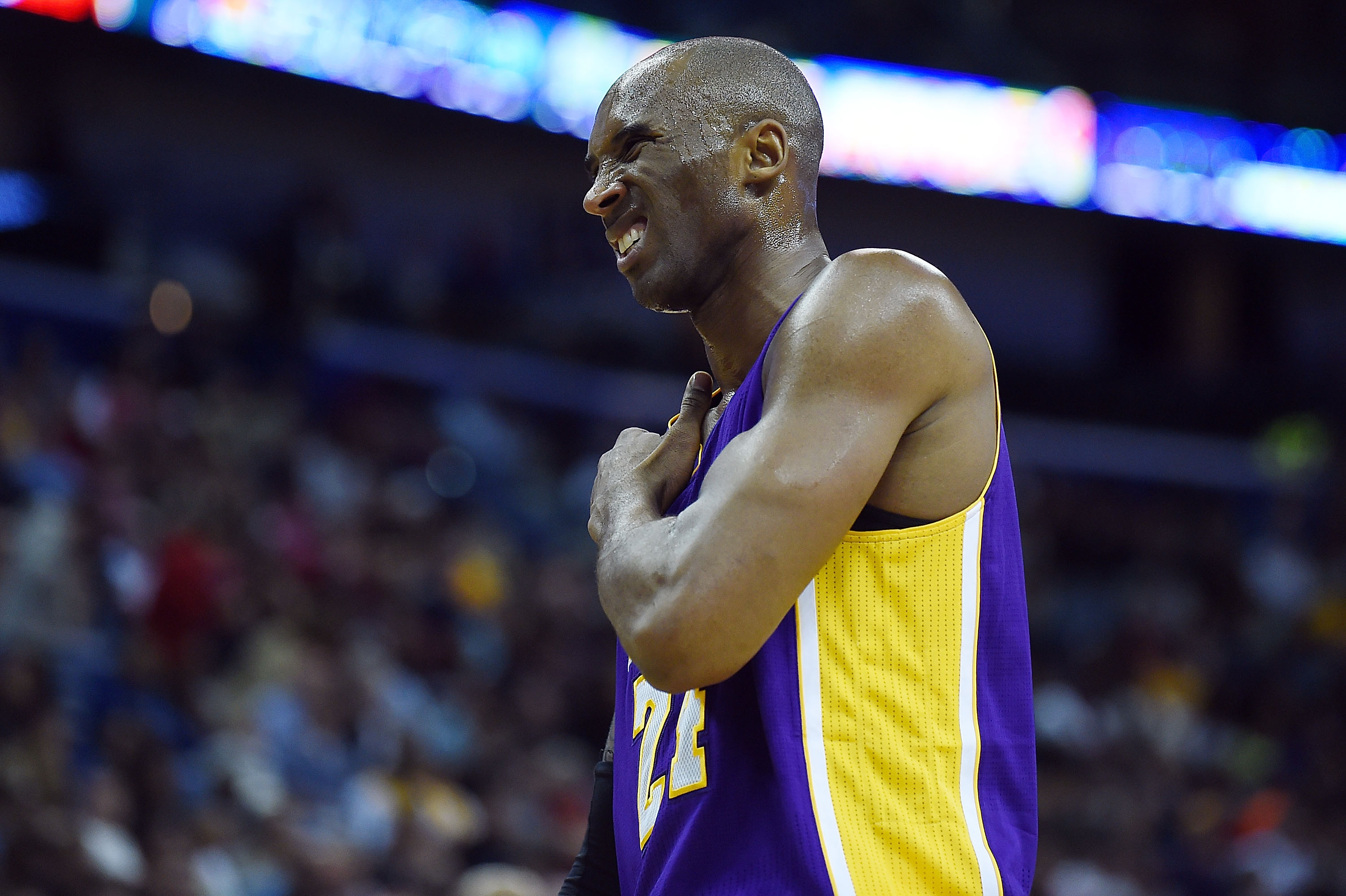 at the Smoothie King Center on January 21, 2015 in New Orleans, Louisiana. NOTE TO USER: User expressly acknowledges and agrees that, by downloading and or using this photograph, User is consenting to the terms and conditions of the Getty Images License 