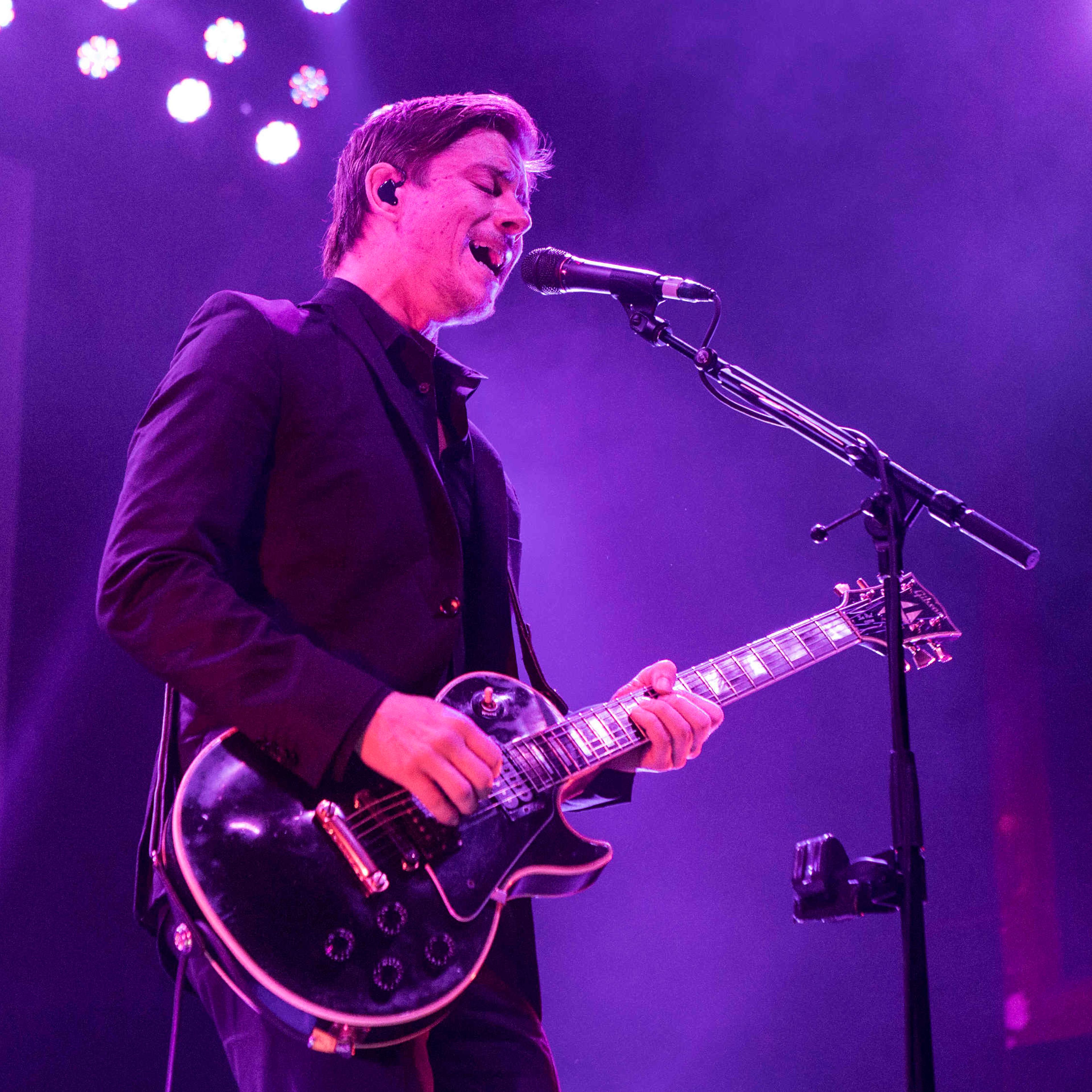 Paul Banks with Interpol perform at The Tabernacle on Nov. 10, 2014, in Atlanta.