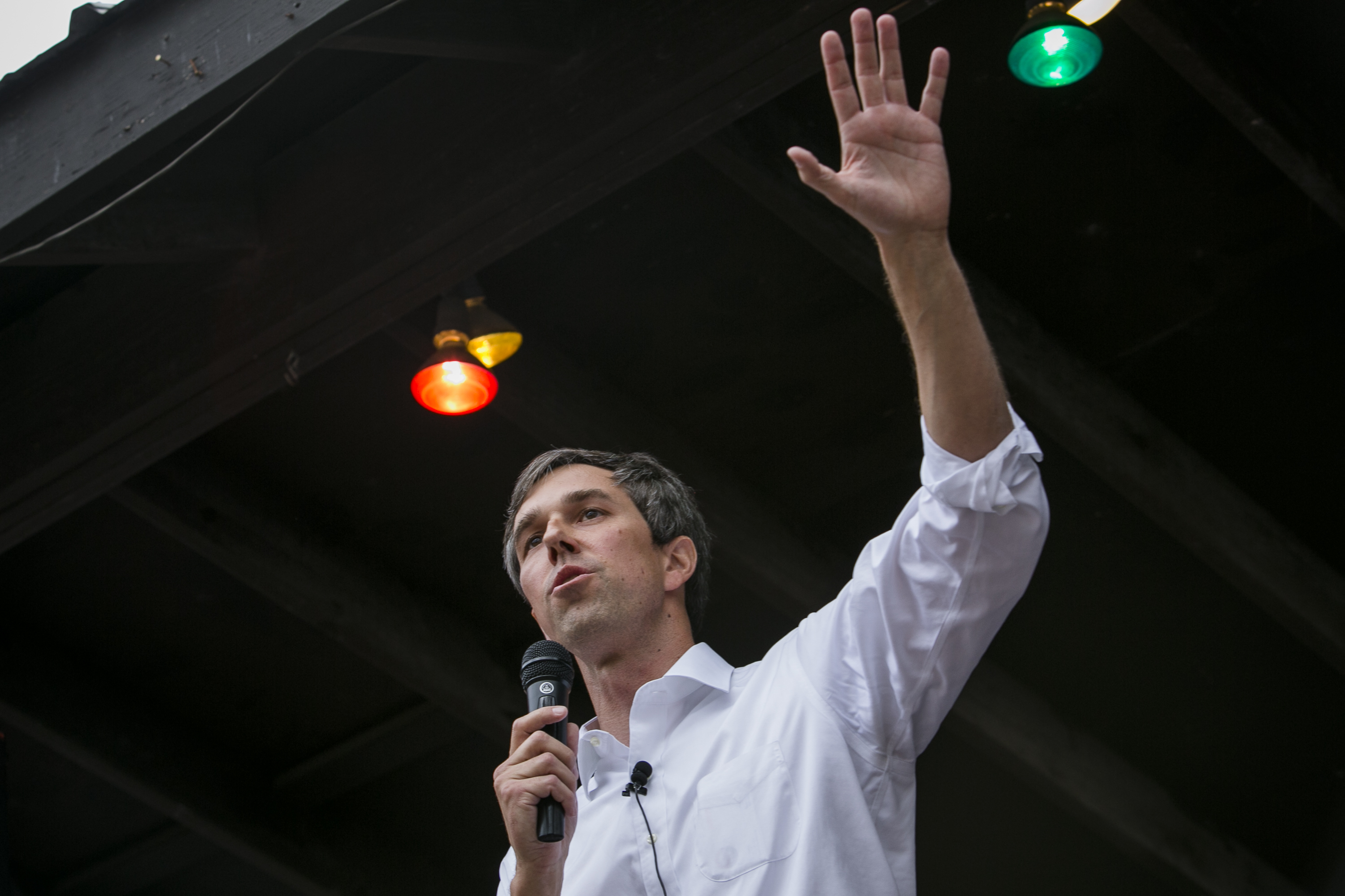 Democratic Challenger To Ted Cruz's Seat Texan Congressman Beto O'Rourke Holds Campaign Events In Austin