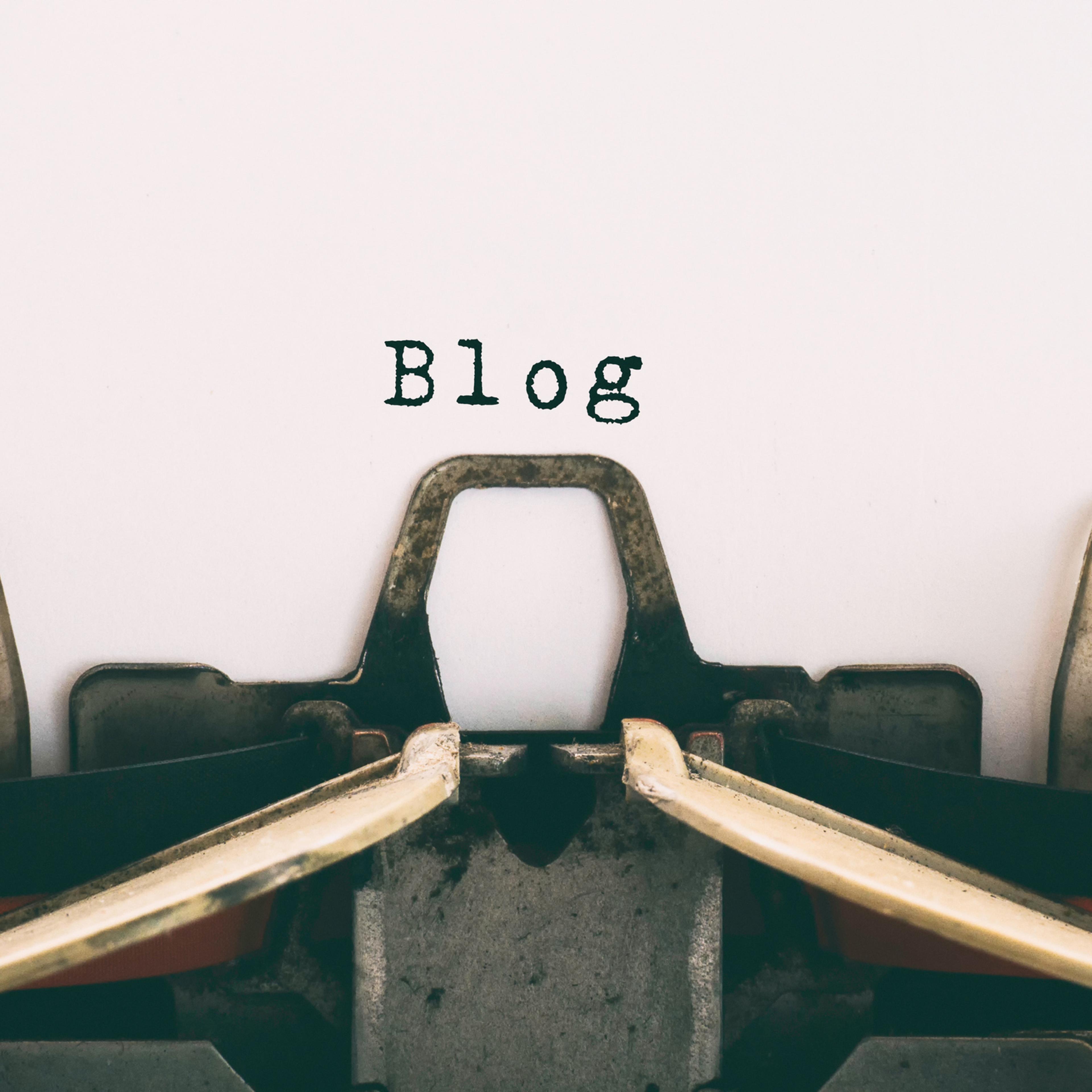 The history of words like 'blog'