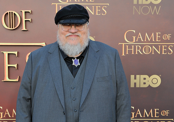 George R.R. Martin attends HBO's Game Of Thrones Season 5 Premiere at San Francisco Opera House on March 23, 2015.