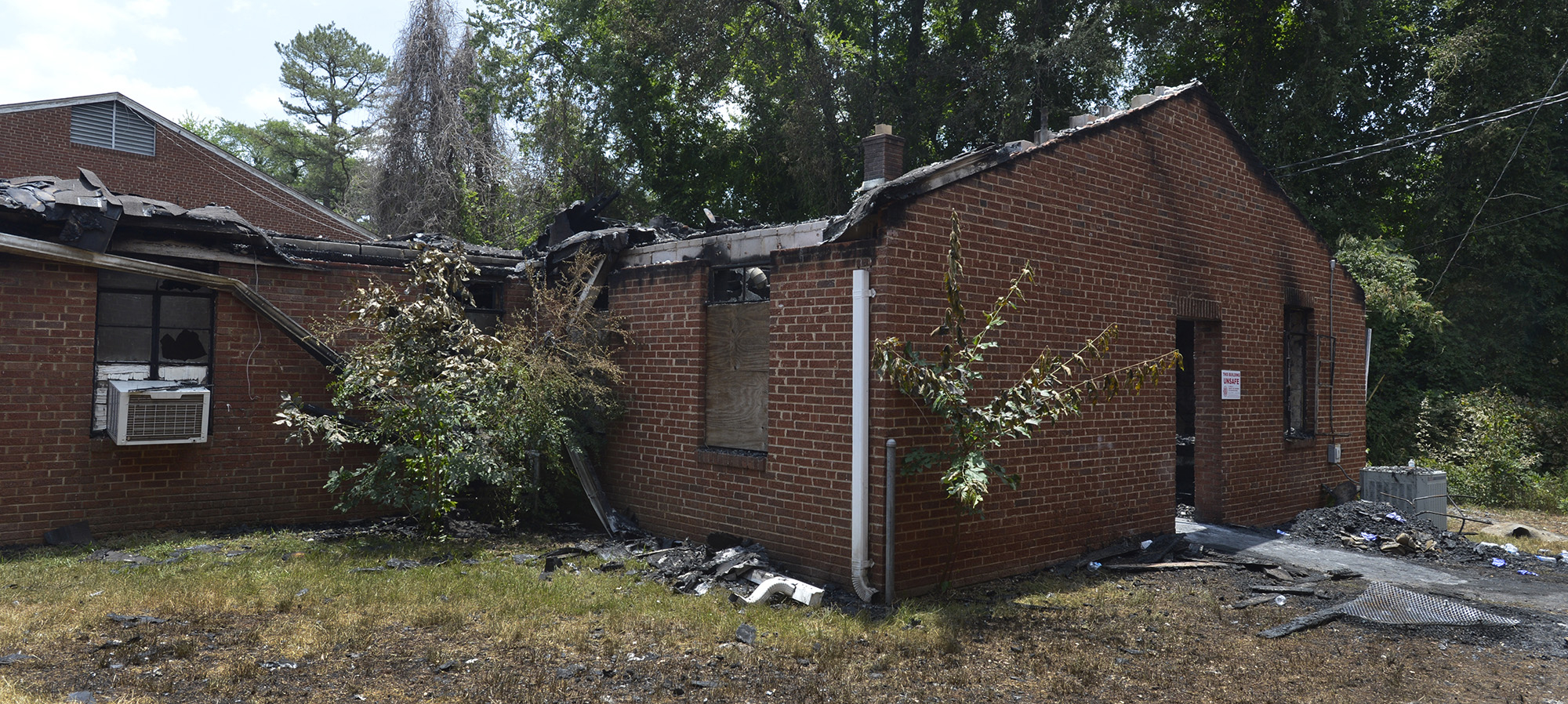 Church Fire Investigation briar creek