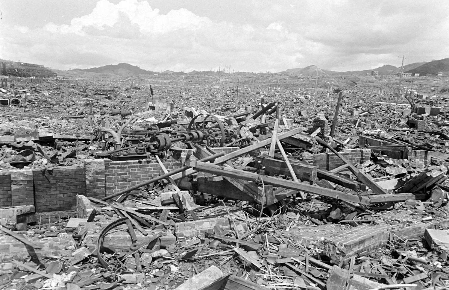 Nagasaki, Japan, September 1945.