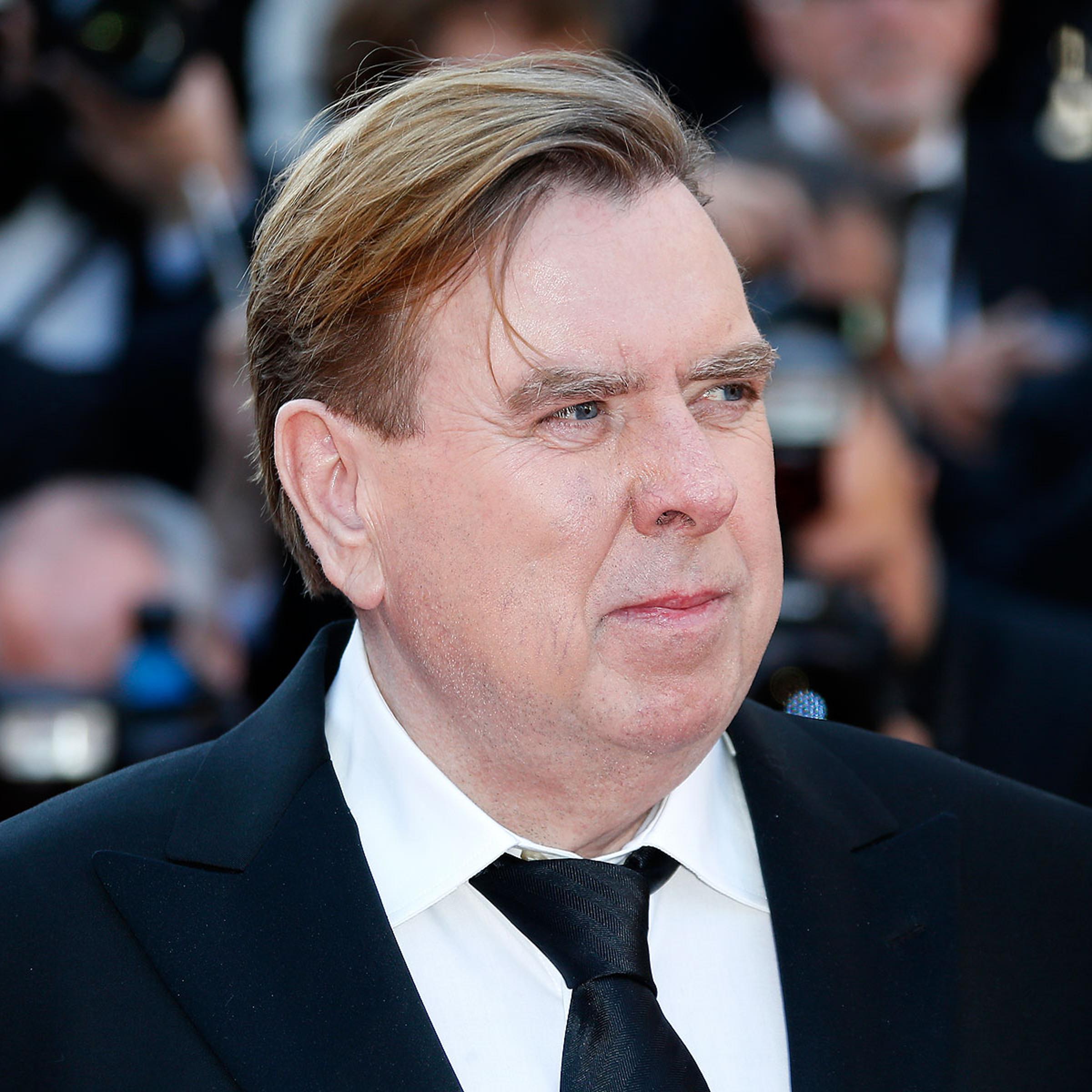 British actor Timothy Spall arrives for the screening of <i>Mr Turner</i> during the 67th annual Cannes Film Festival, in Cannes, France, 15 May 2014