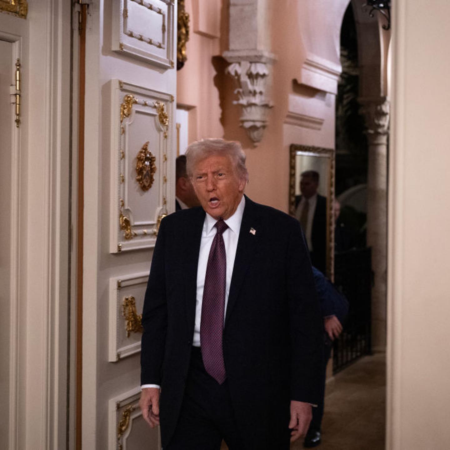 President-Elect Trump Meets With Republican Governors At Mar-A-Lago