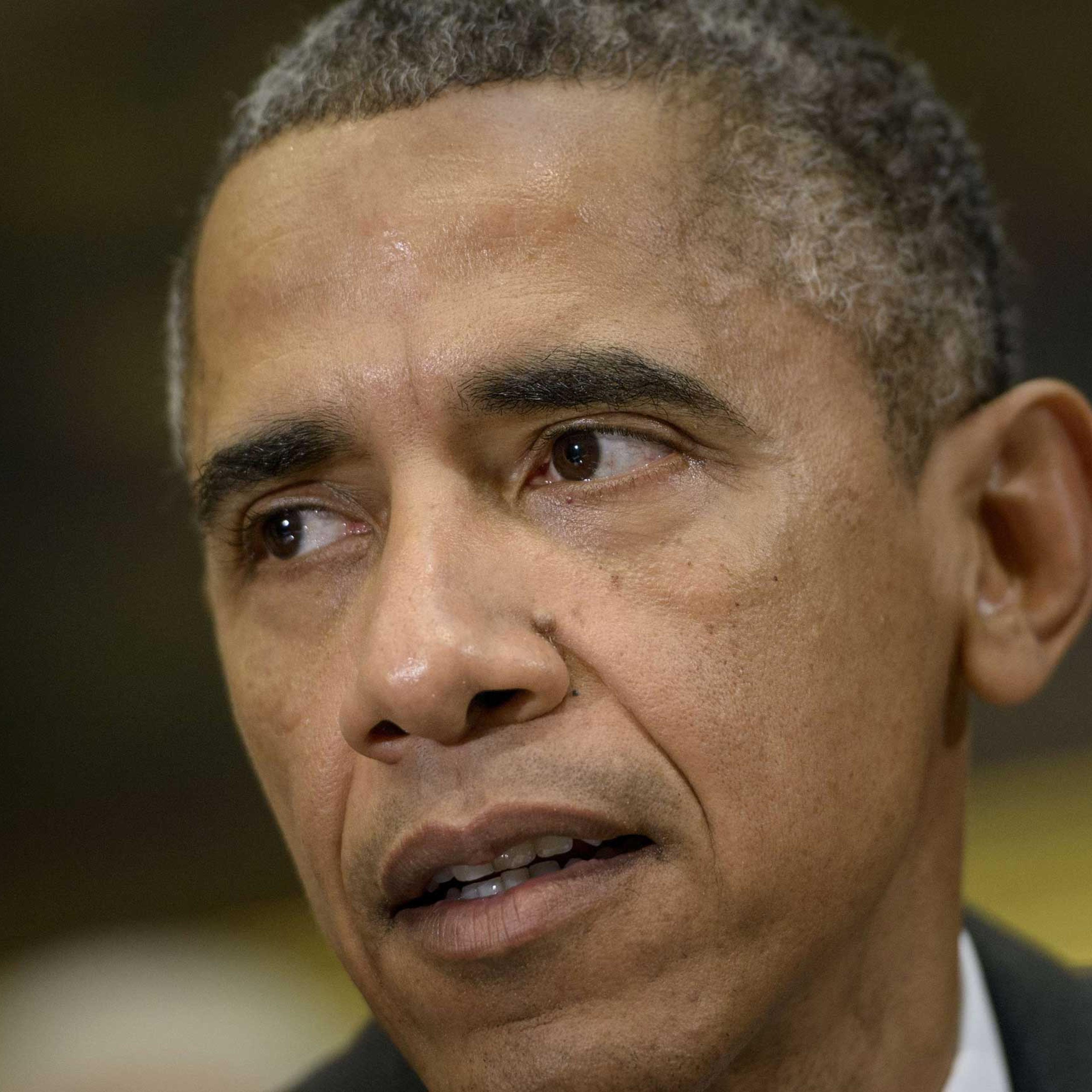 Presiden Obama at the White House Dec. 12, 2014 in Washington, DC.