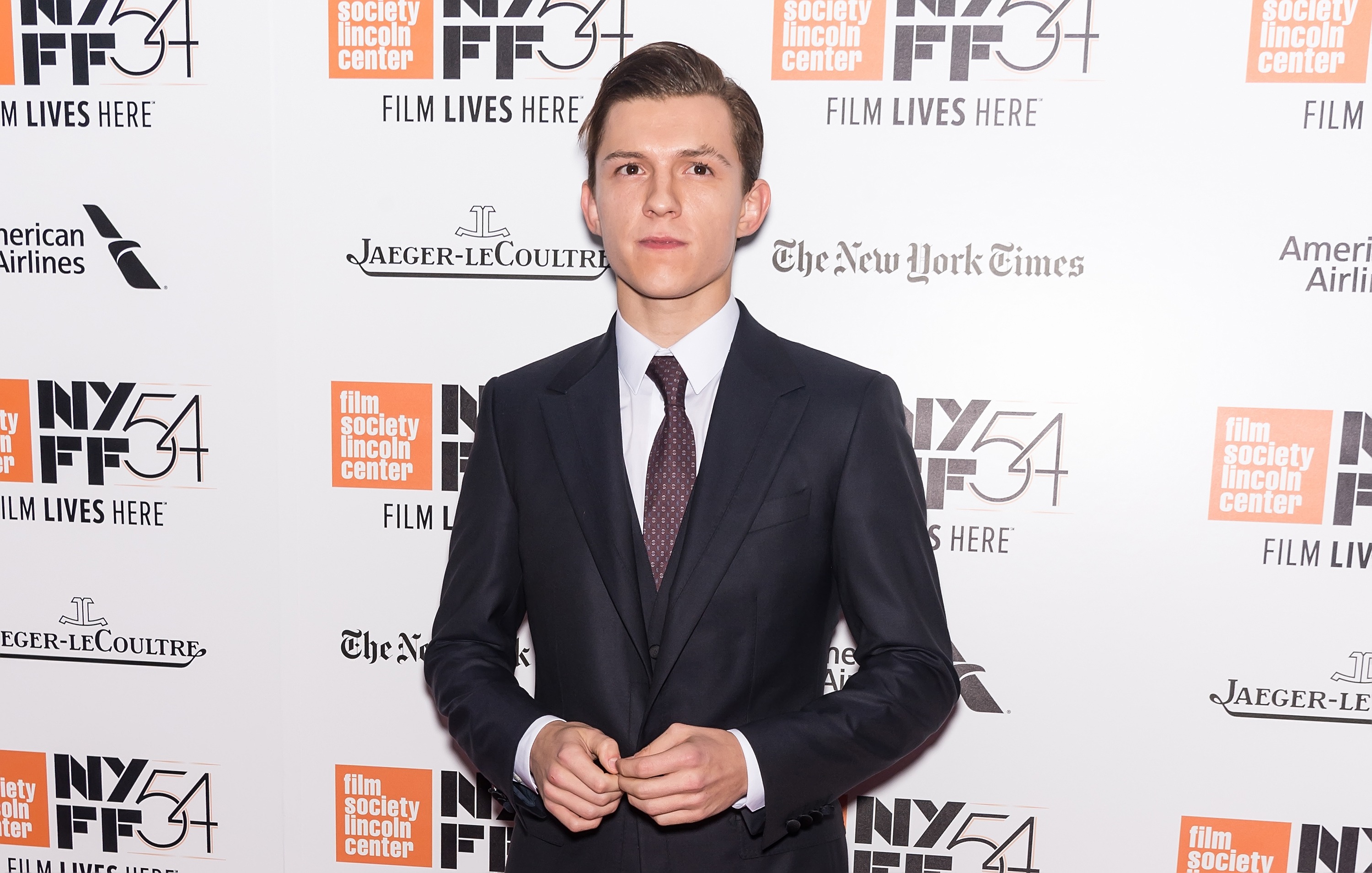 Tom Holland attends the Closing Night Screening of 'The Lost City Of Z' for the 54th New York Film Festival at Alice Tully Hall, Lincoln Center on October 15, 2016 in New York City.