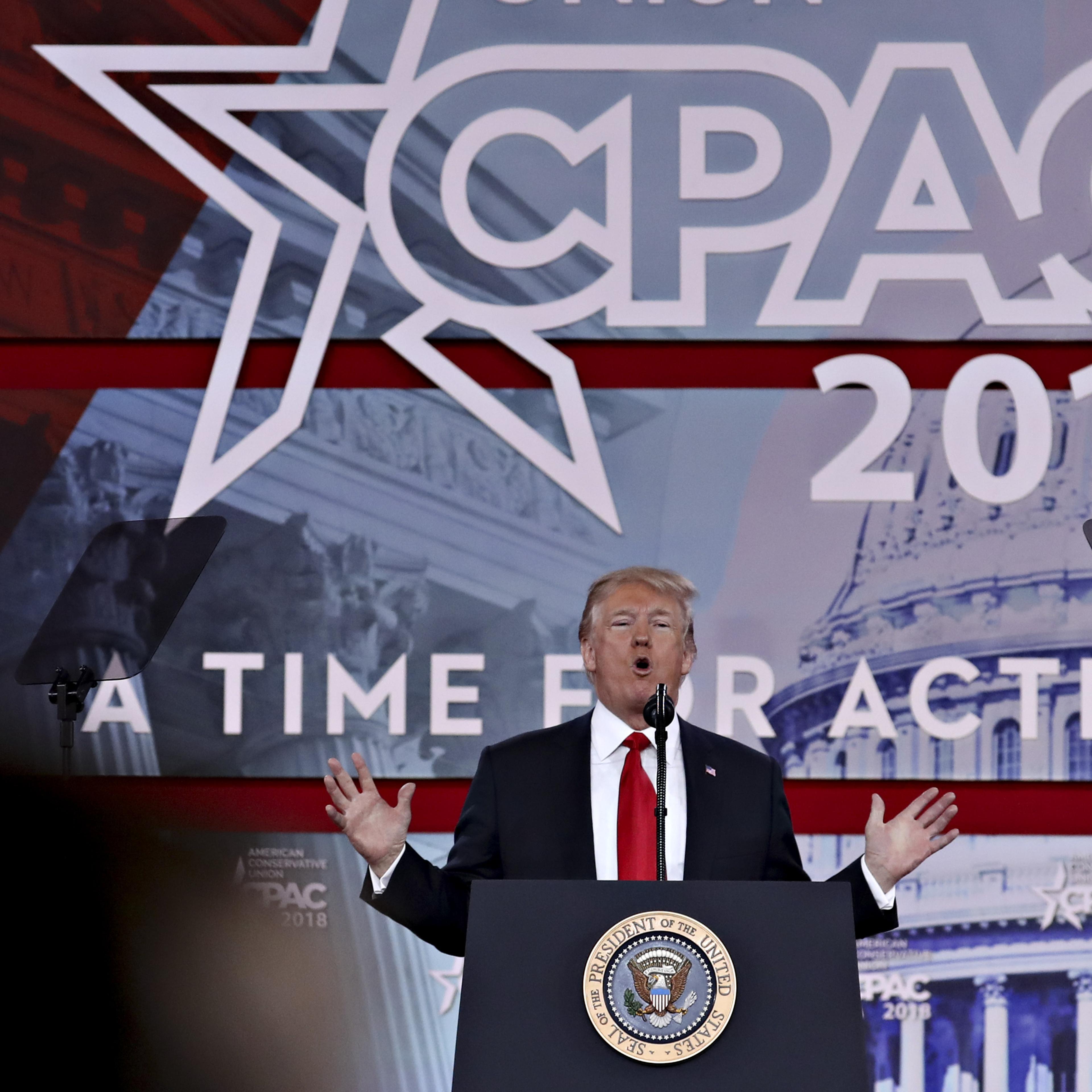Donald Trump at CPAC