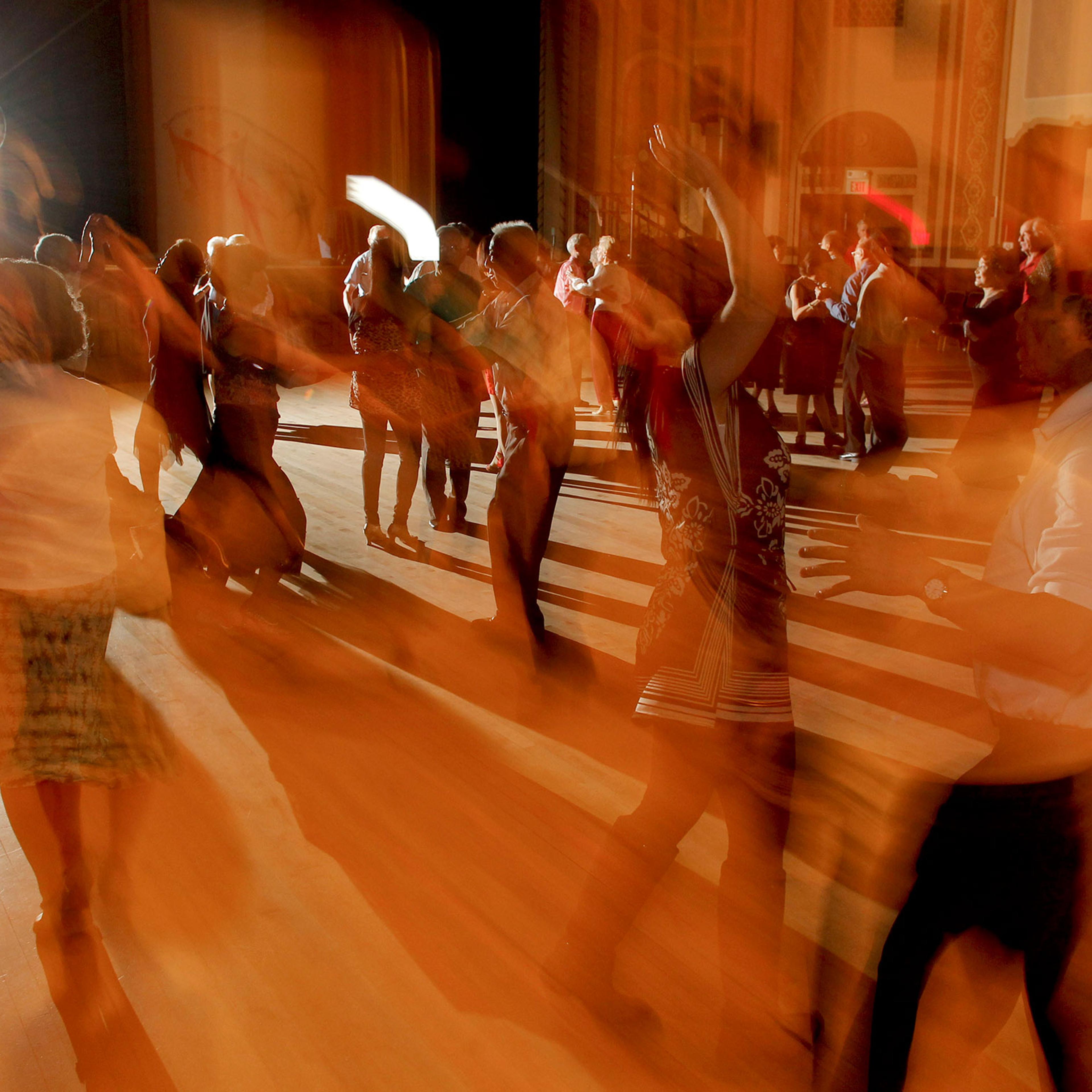 Ballroom dancers