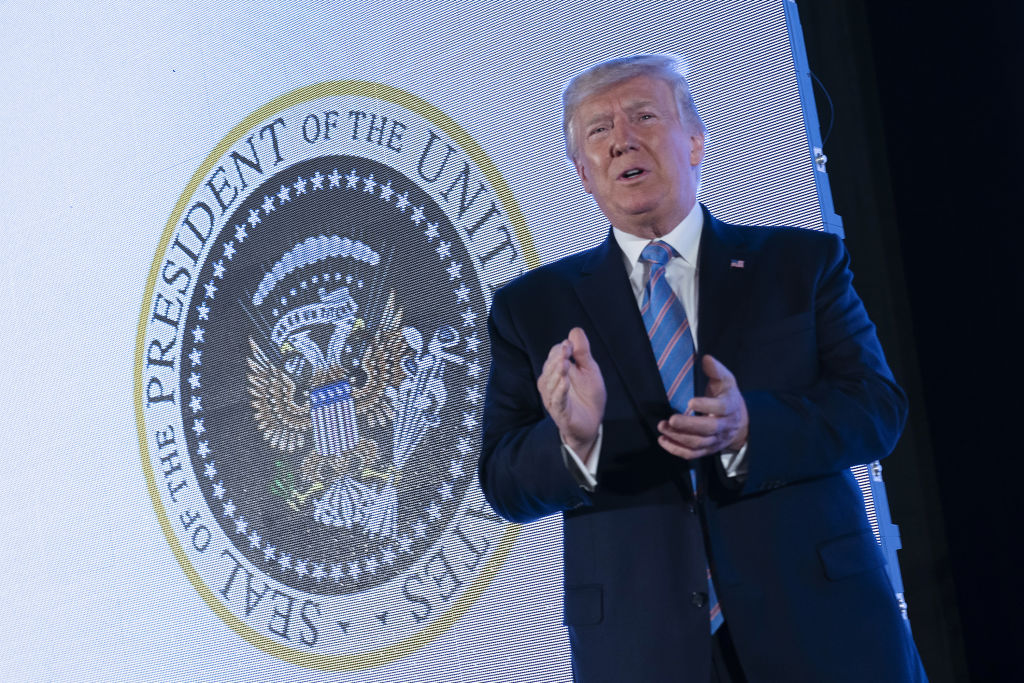 President Trump Speaks At Turning Point USA's Teen Student Action Summit