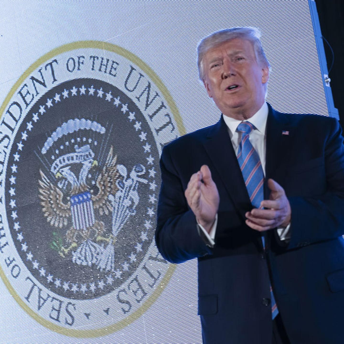 President Trump Speaks At Turning Point USA's Teen Student Action Summit