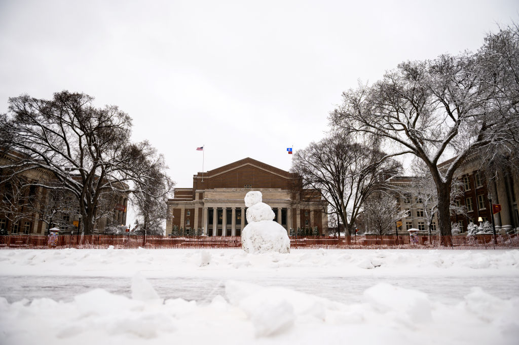 Midwest Gets Slammed By Powerful Spring Snowstorm